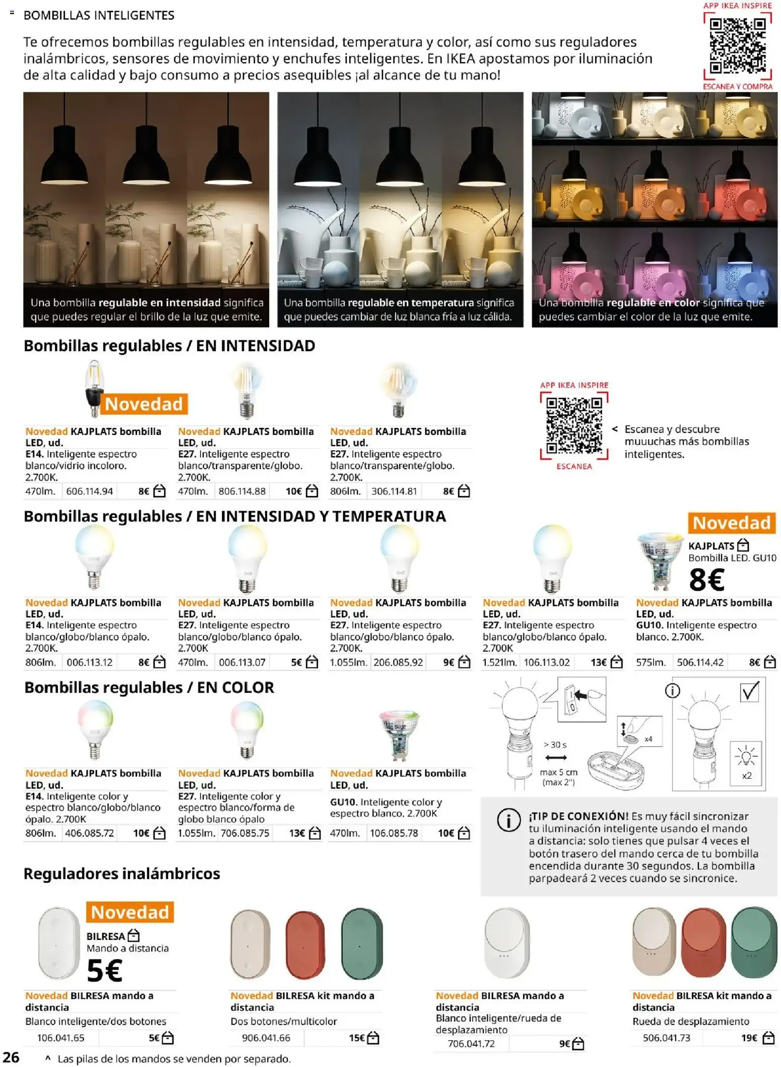Catálogo de Catálogo IKEA Iluminación y hogar inteligente del 06/03/2026 6 de marzo al 31 de agosto 2026 - Página 25