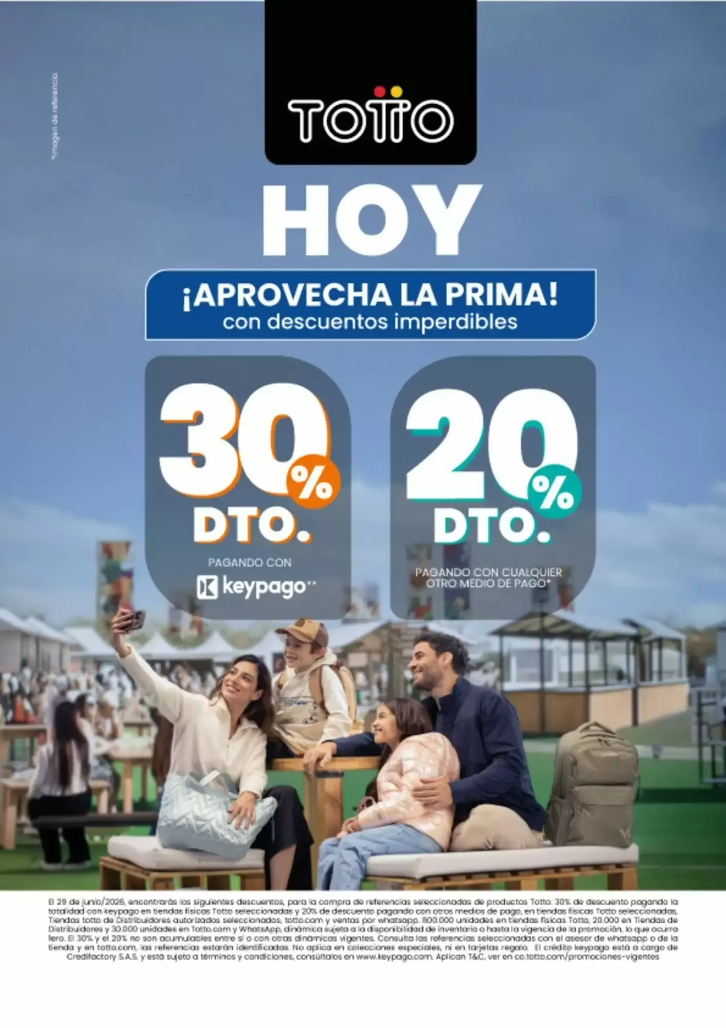 Catalogo de Totto Hoy: ¡Aprovecha la Prima con descuentos imperdibles! 29 de junio al 11 de julio 2026 - Pag 1
