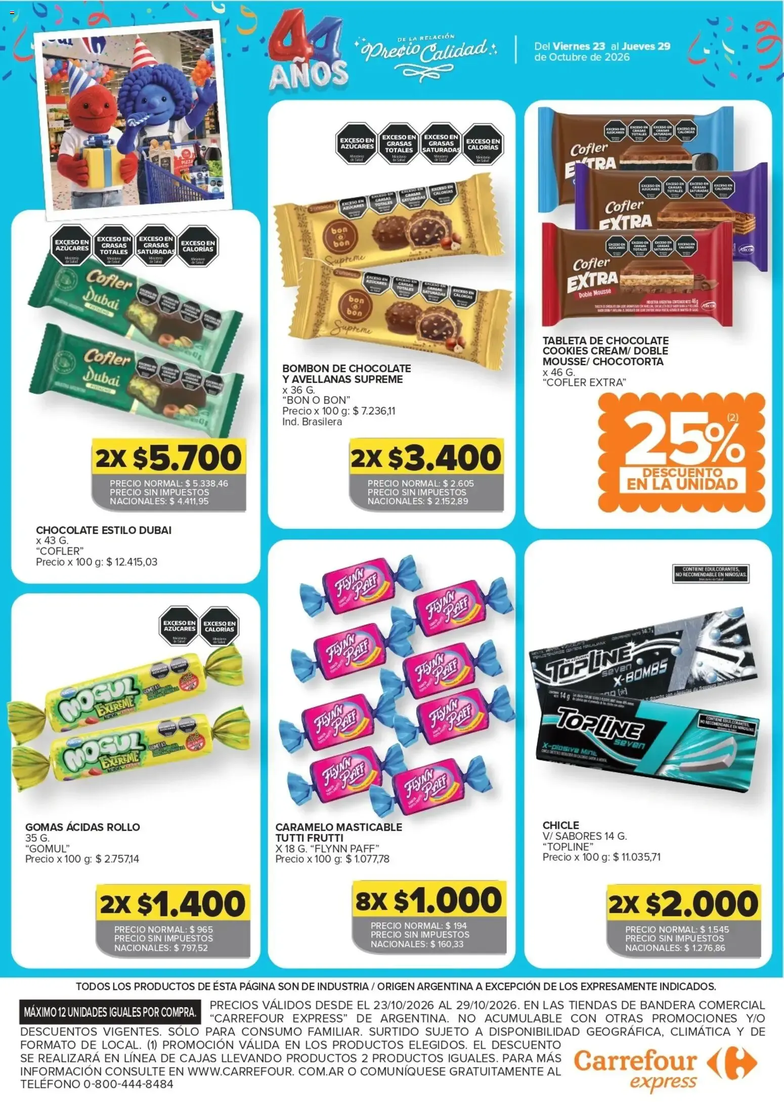 Ofertas de Carrefour Express catálogo del 23/10/2026 - 29/10/2026 23 de octubre al 29 de octubre 2026 - Página 6 del catálogo