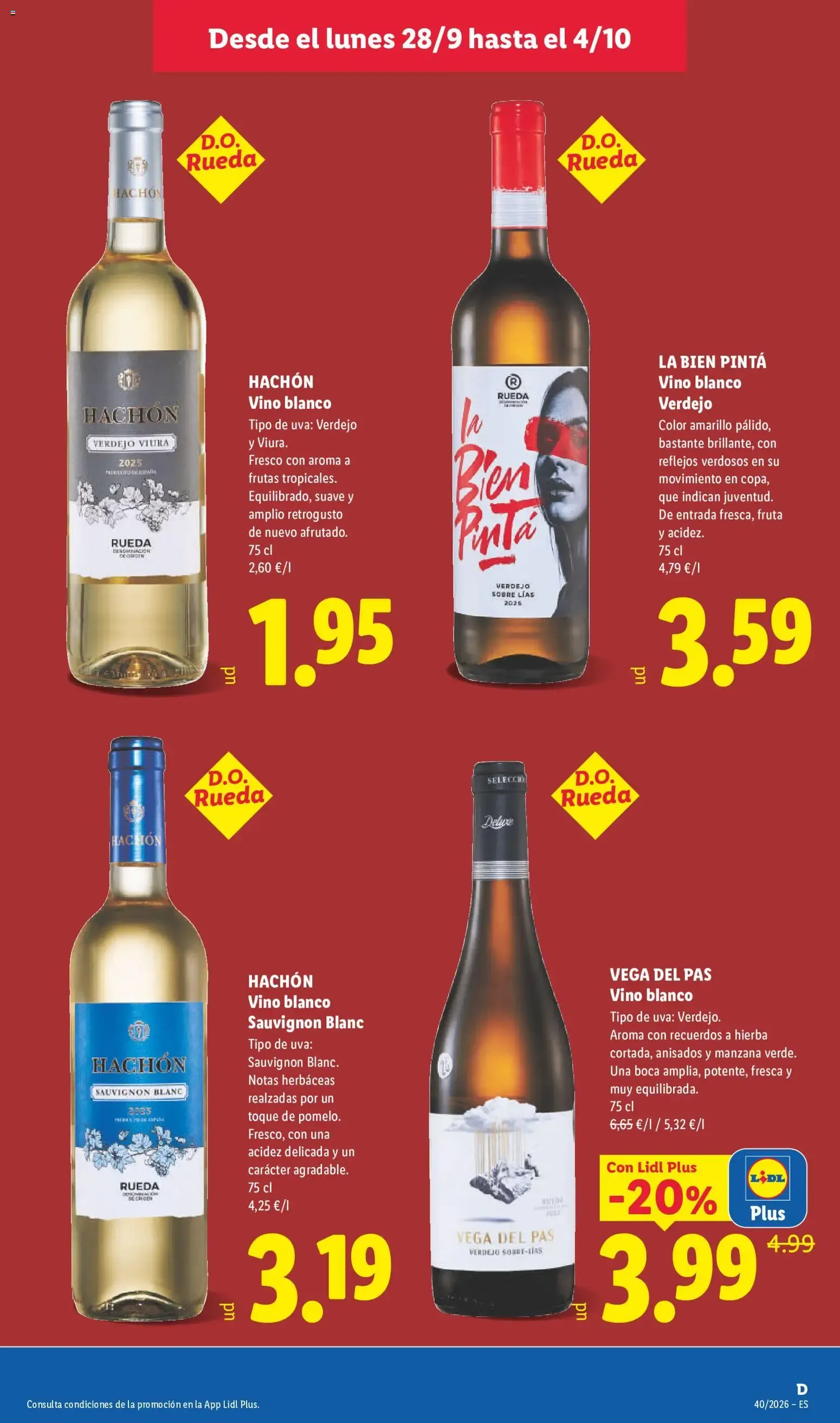 Catálogo de Lidl: Batimos el récord del ahorro 28 de septiembre al 4 de octubre 2026 - Página 21
