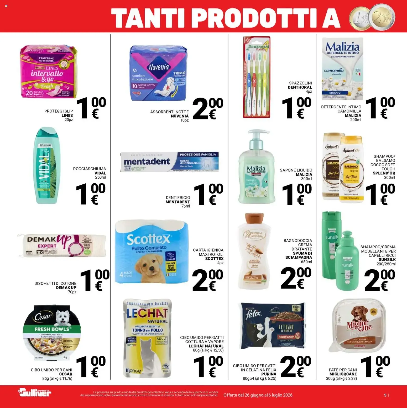 Nuovo Gulliver volantino dal 26/06/2026 > offerte anteprima 🛍️ da 26 giugno a 6 luglio di 2026 - Pagina del volantino 5