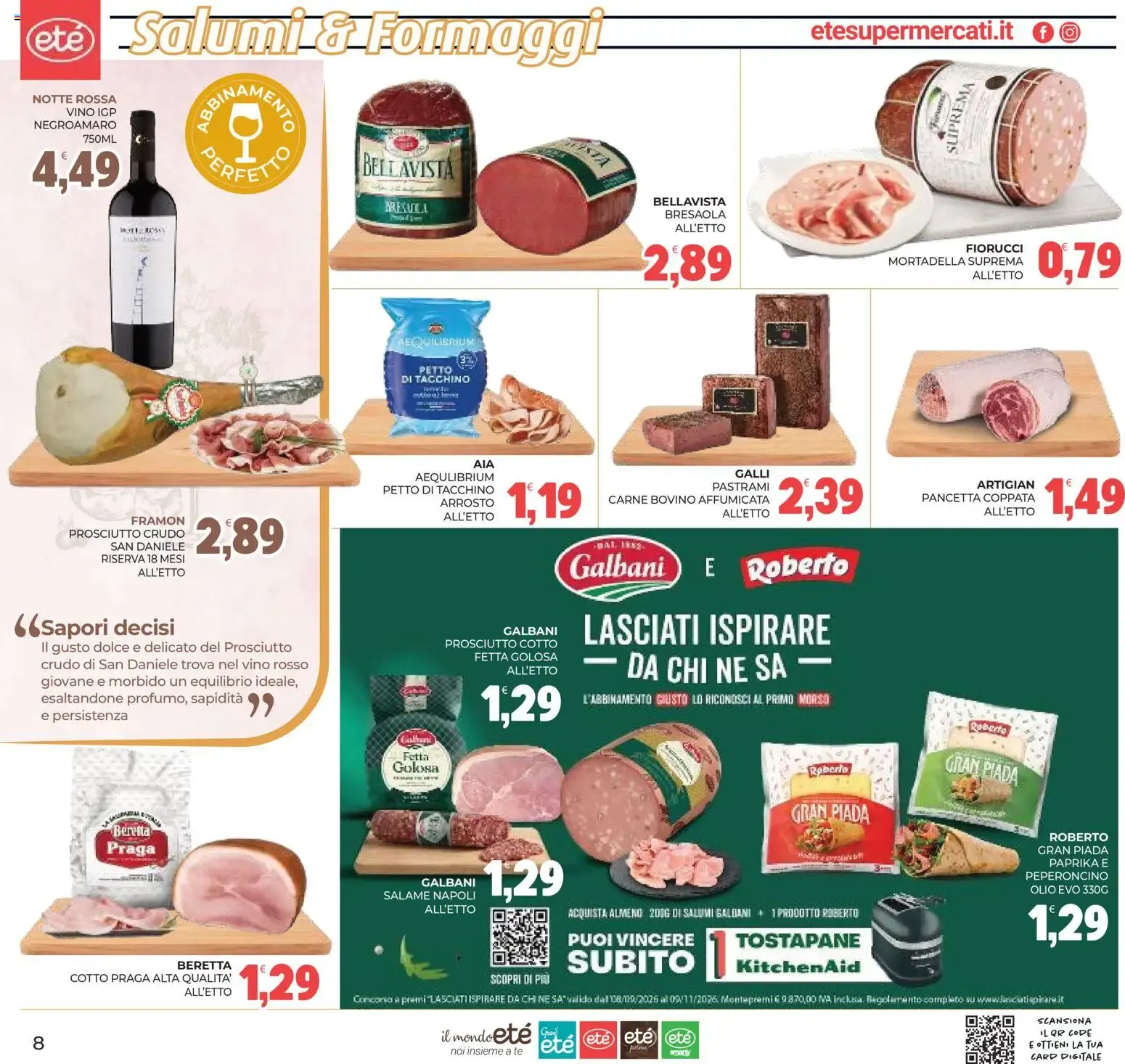Eté volantino dal 13/10/2026 - online Offerte da 13 ottobre a 22 ottobre di 2026 - Pagina del volantino 8
