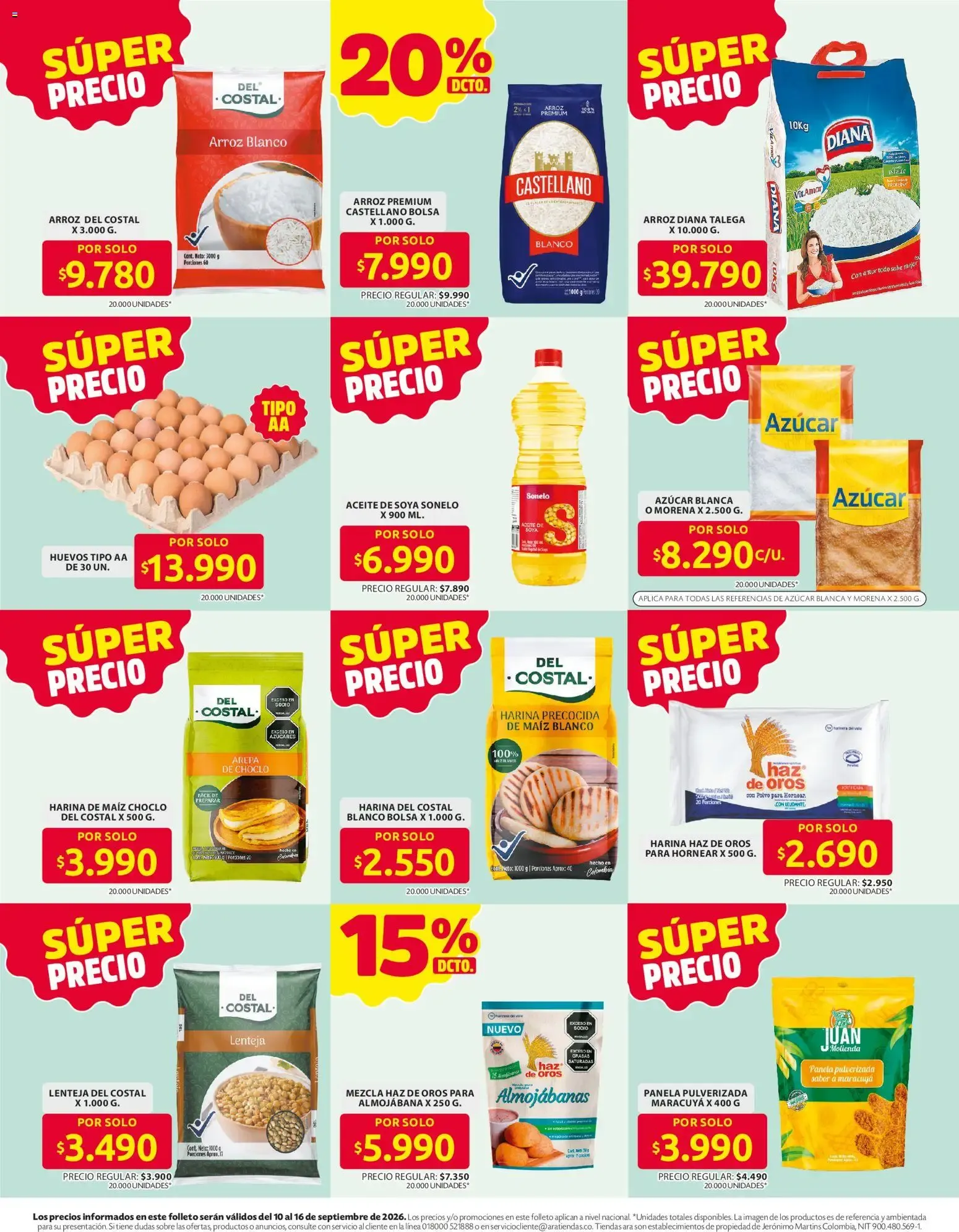 Catalogo de Ara catálogo los precios mas bajos desde el 10/09/2026 > Revistas Septiembre 10 de septiembre al 16 de septiembre 2026 - Pag 4