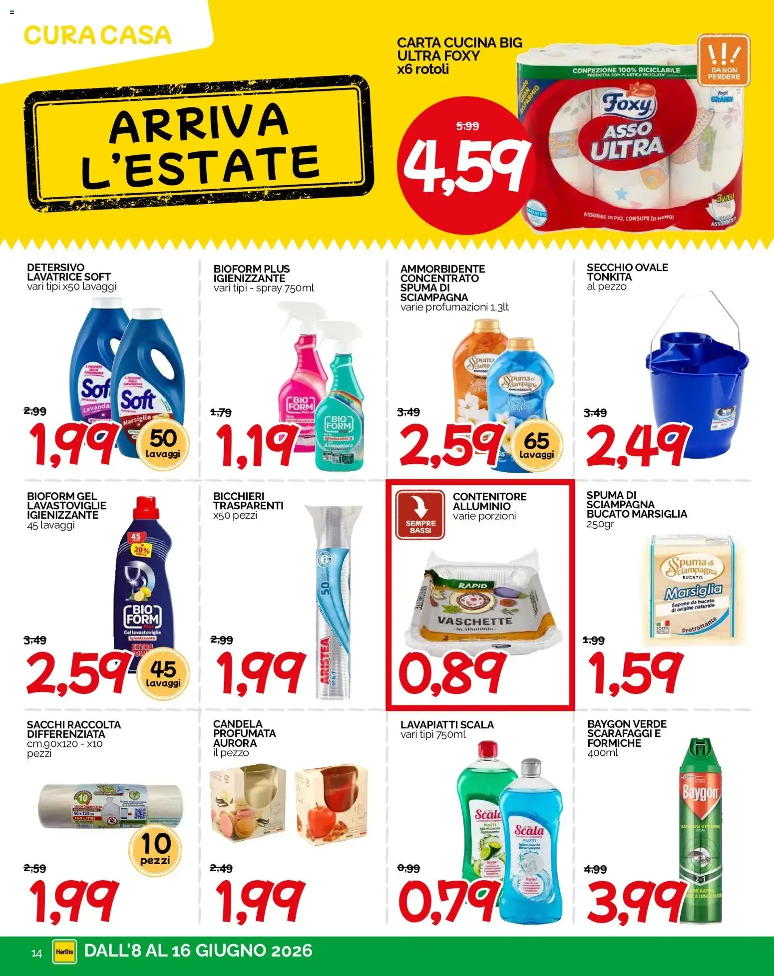 HarDis volantino dal 08/06/2026 - online Offerte da 8 giugno a 16 giugno di 2026 - Pagina del volantino 13