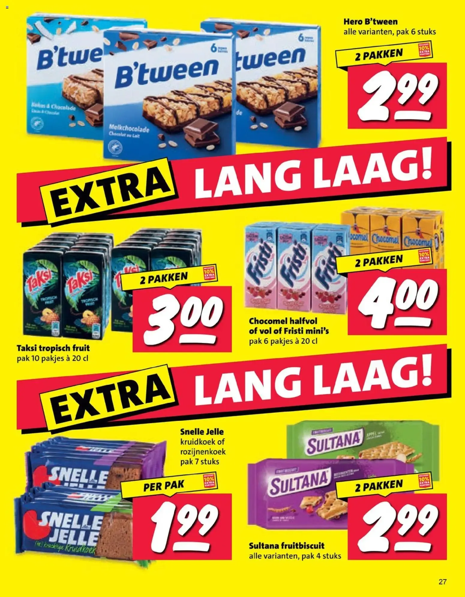 Nettorama MERKENDISCOUNT - DISCOUNT PRIJS! Budgetboodschappen nergens goedkoper! van 7 september tot 13 september 2026 - Folder pagina 27