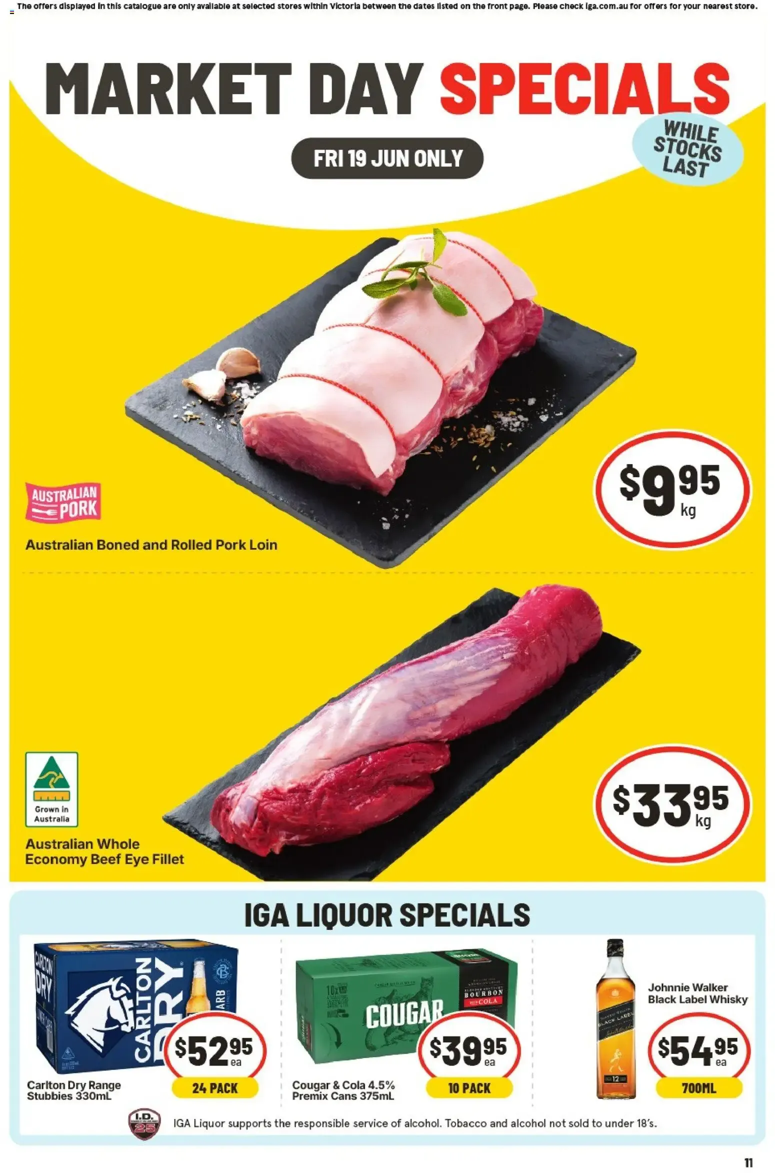 MARKET DAY SPECIALS - Catalogue valid from 19 June to 19 June 2026 - page 1
