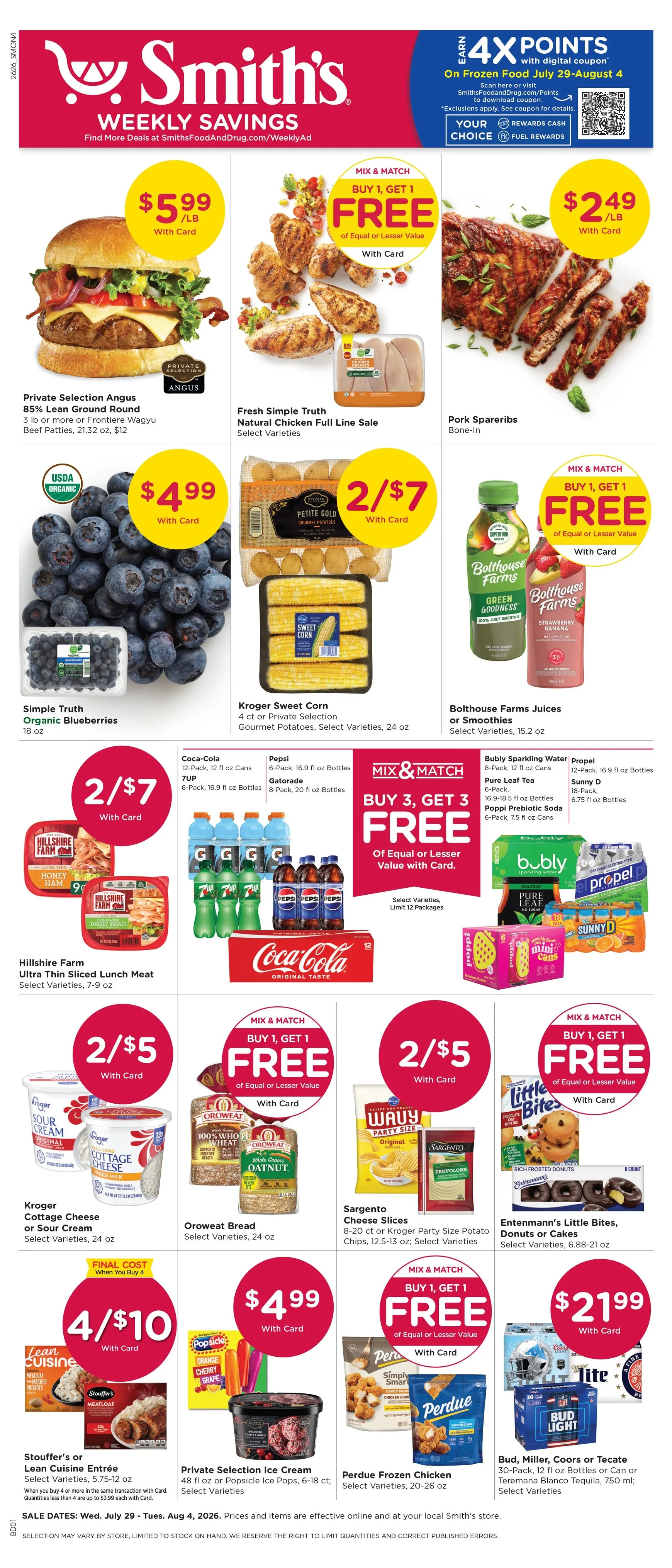 Smith's Weekly Savings