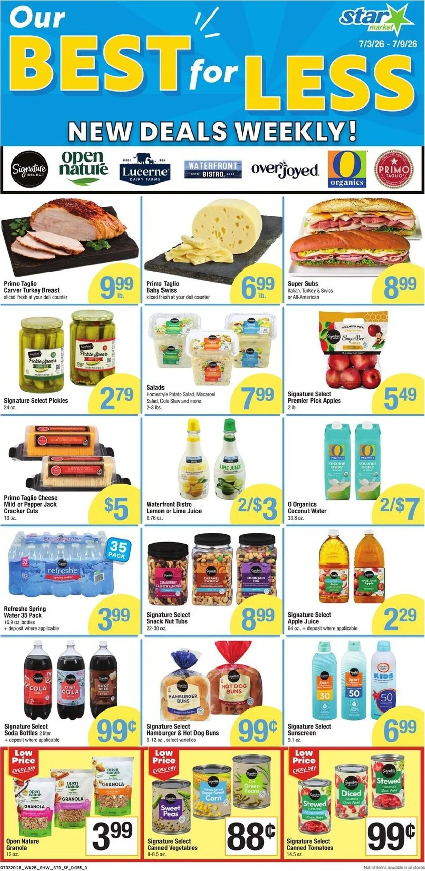 Weekly ad Current Star Market leaflet valid from Friday 07/03/2026 to Thursday 07/09/2026 from July 3 to July 9 2026 - Page 7