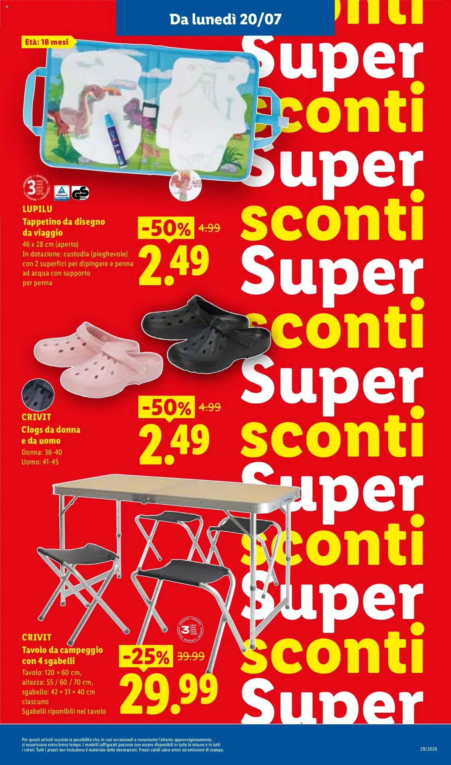 Lidl: L'estate del risparmio da 16 luglio a 22 luglio di 2026 - Pagina del volantino 32