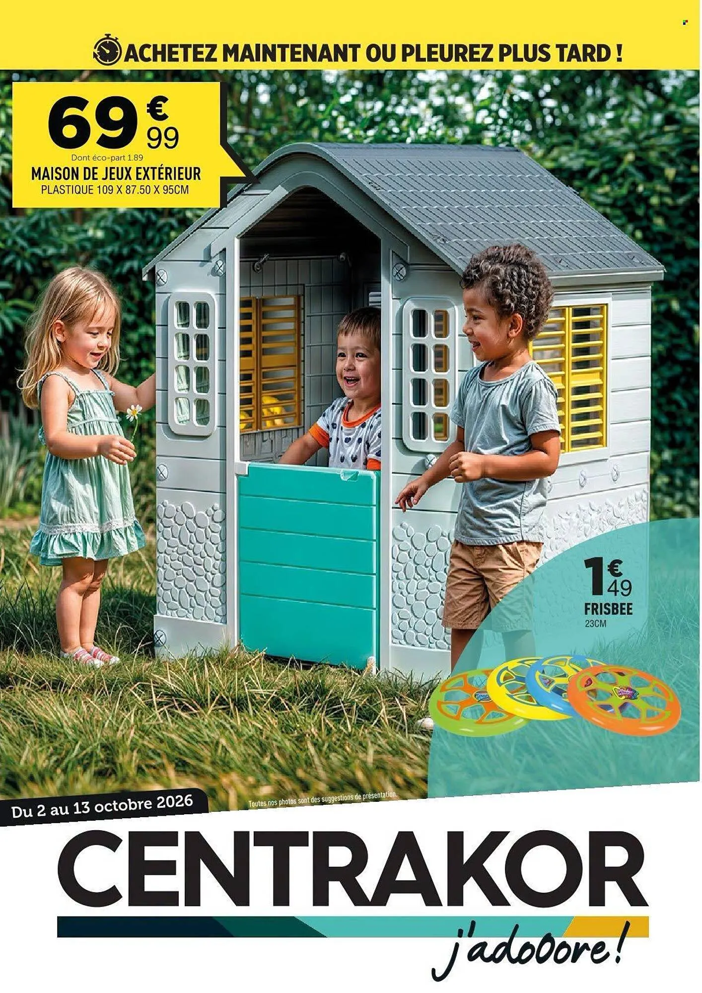 Centrakor Catalogue du 2 octobre au 13 octobre 2026 - Catalogue page 1