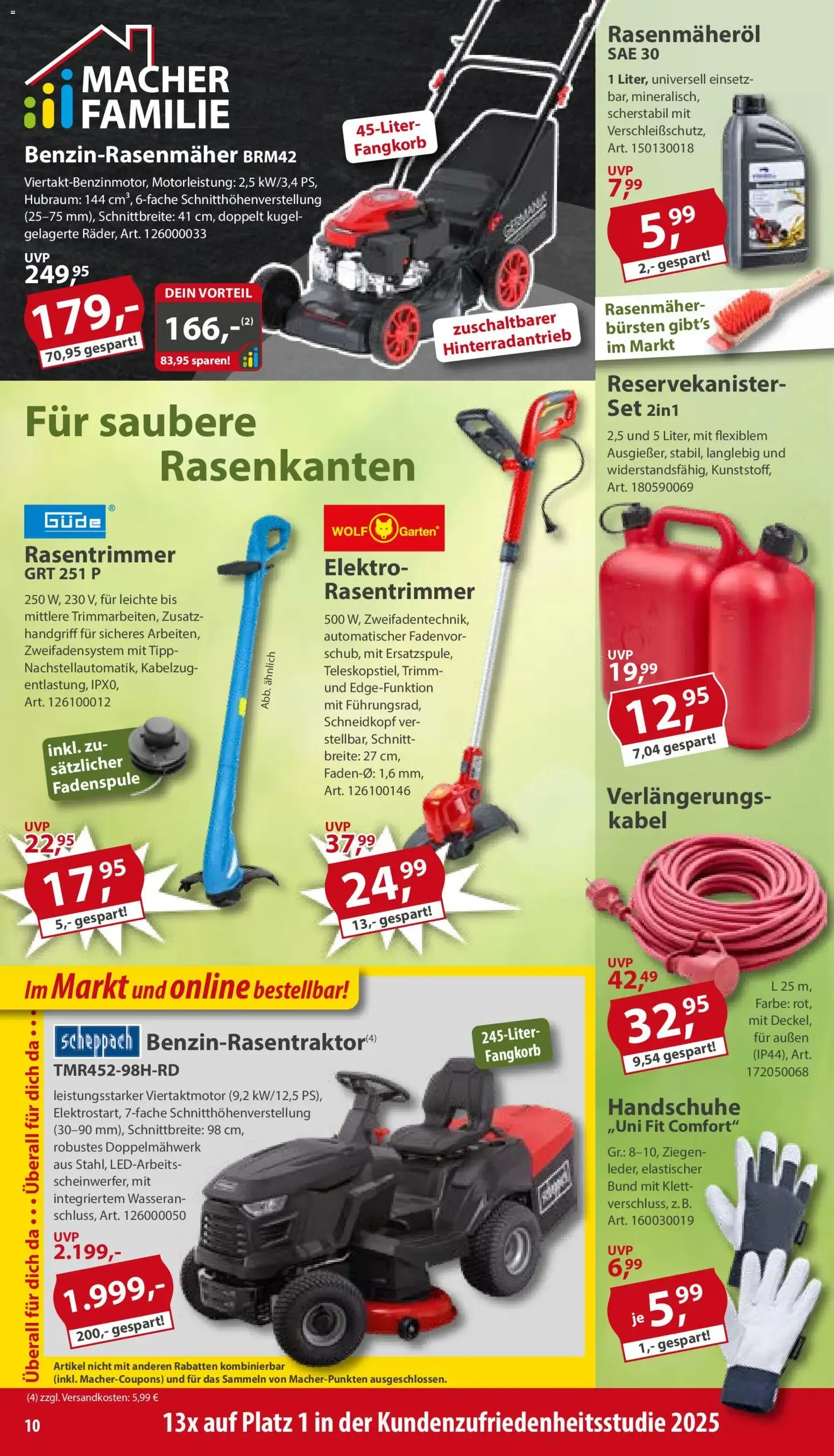 Sonderpreis Baumarkt Prospekt (ab 27.06.2026) zum Blättern von 27. Juni bis 3. Juli 2026 - Prospekt seite 10