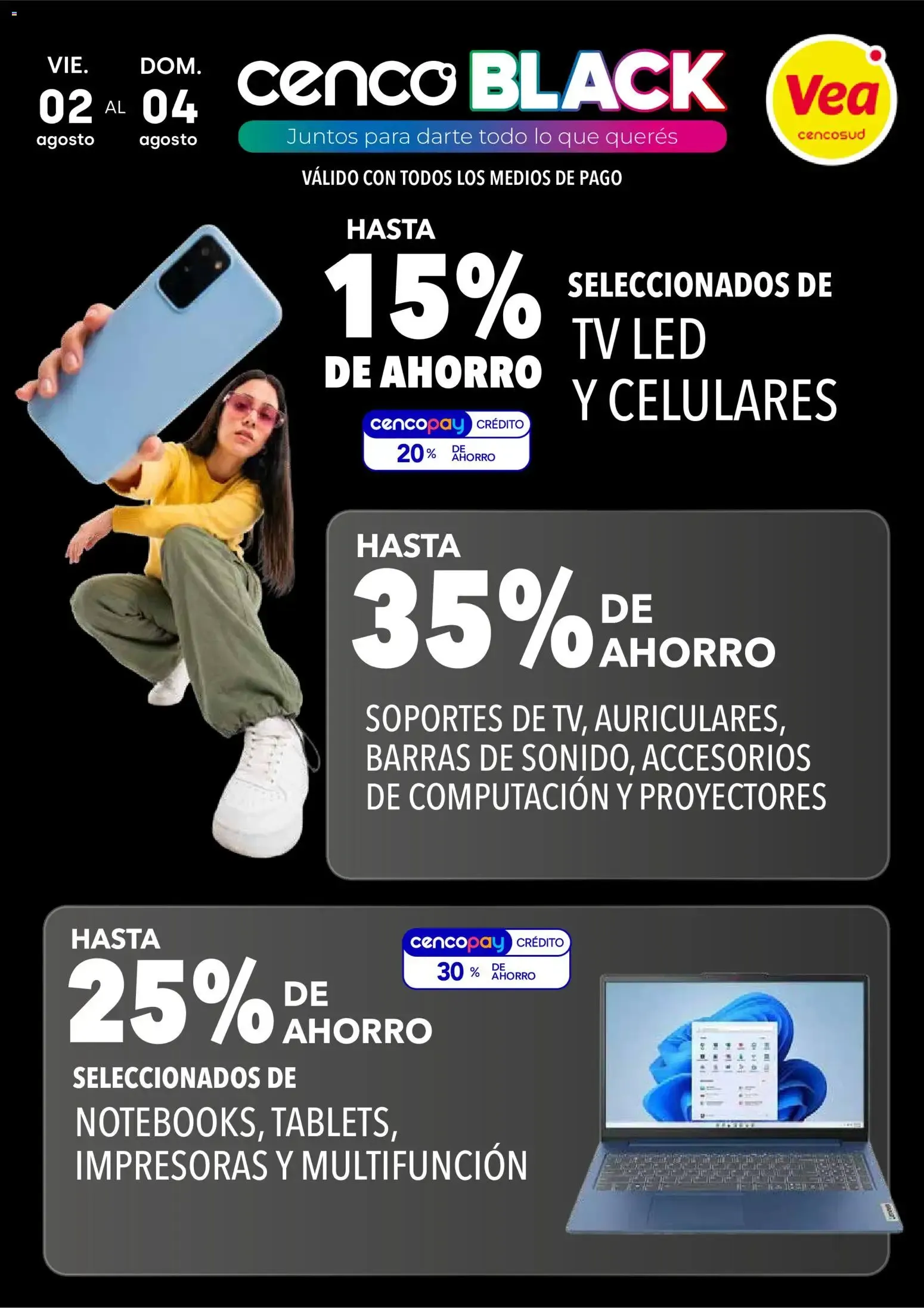 Ofertas de Cenco Black Vea 2 de octubre al 4 de octubre 2026 - Página 2 del catálogo