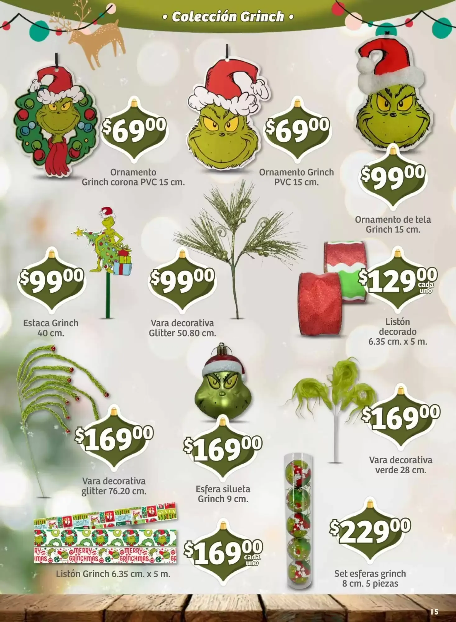 Catálogo de Soriana Mercado Decoración de Navidad 2026 30 de septiembre al 11 de noviembre 2026 - Pagina 15