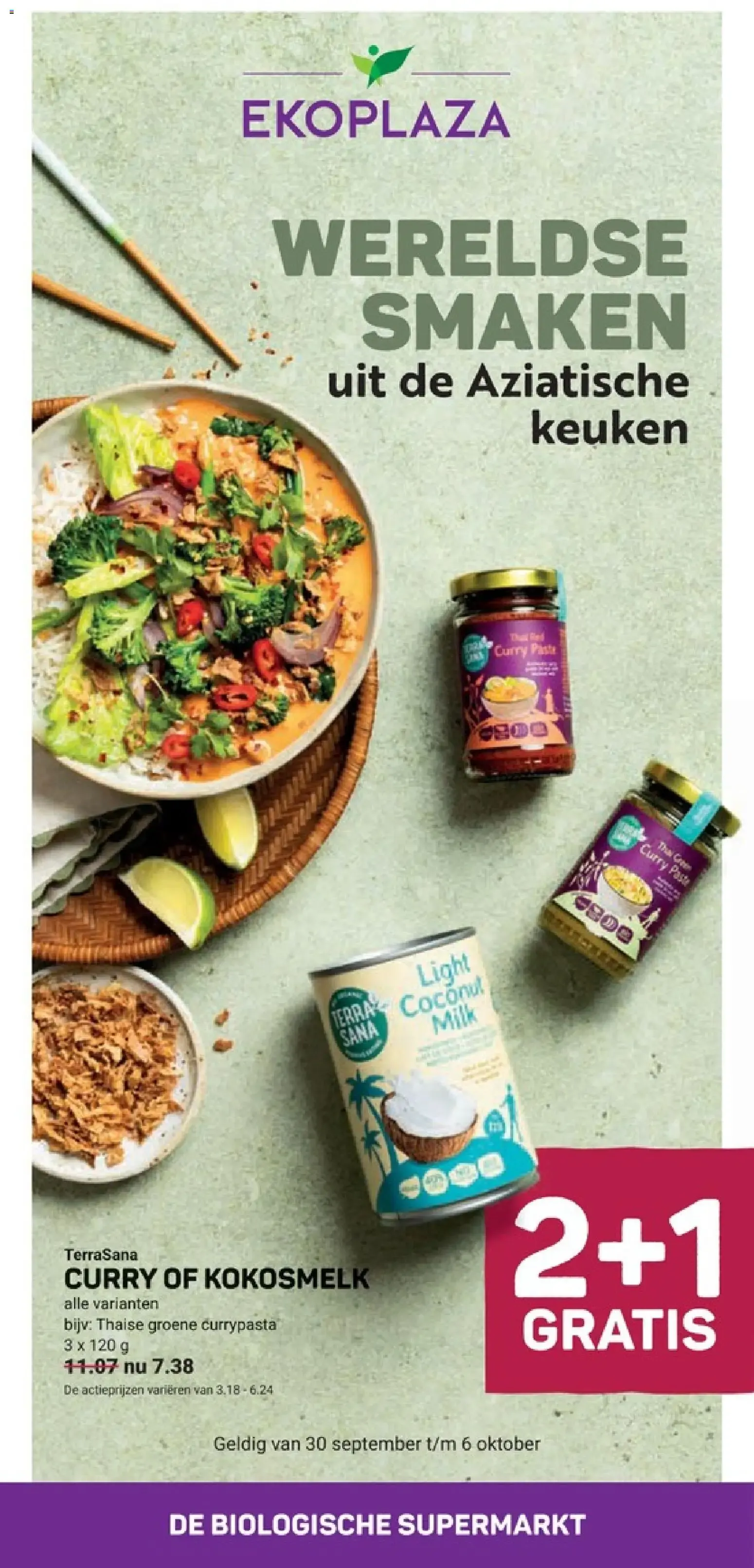 Wereldse smaken uit de Aziatische keuken van 30 september tot 6 oktober 2026 - Folder pagina 1