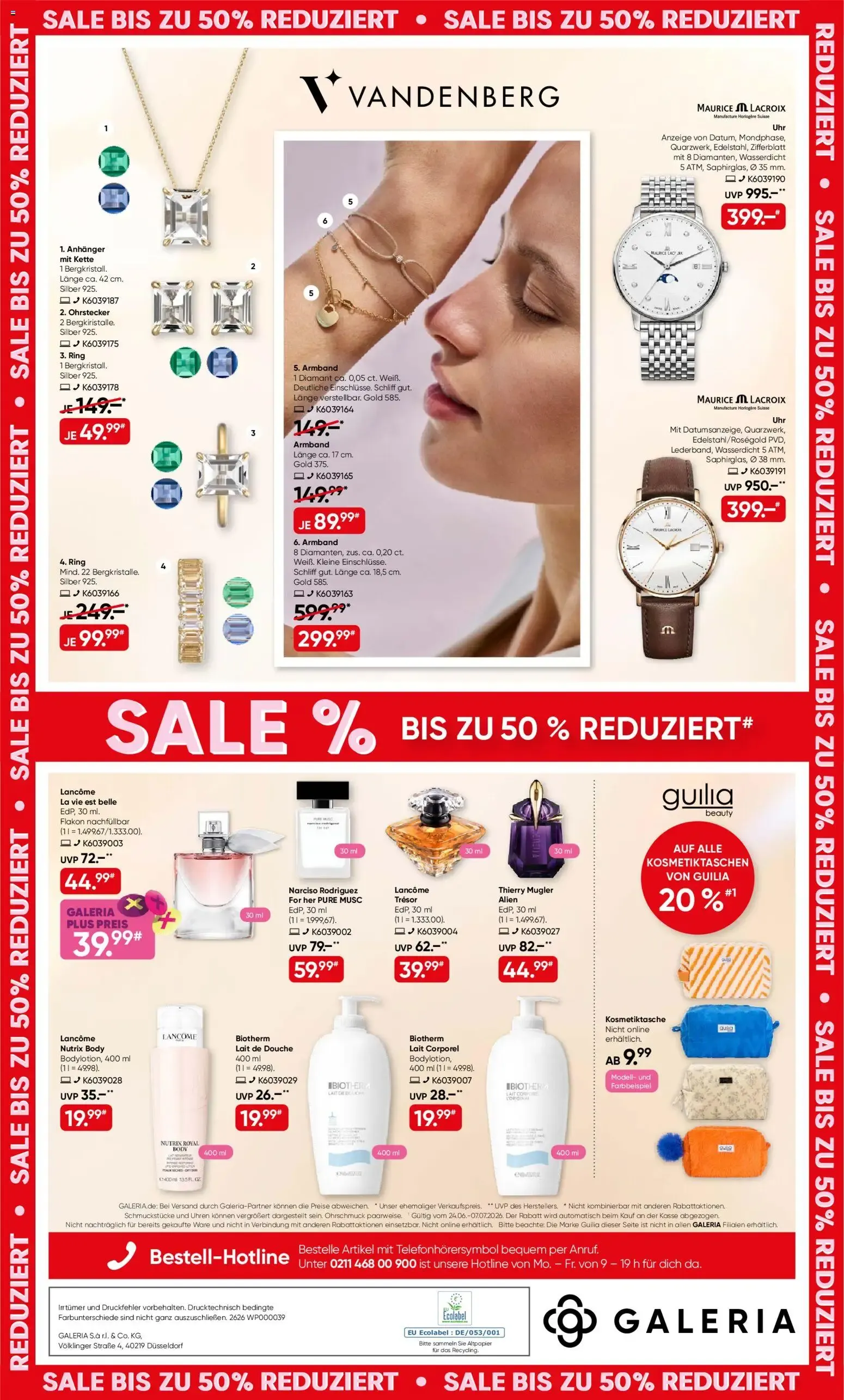 GALERIA SALE - Der Grosse Sommer Sale von 24. Juni bis 7. Juli 2026 - Prospekt seite 8