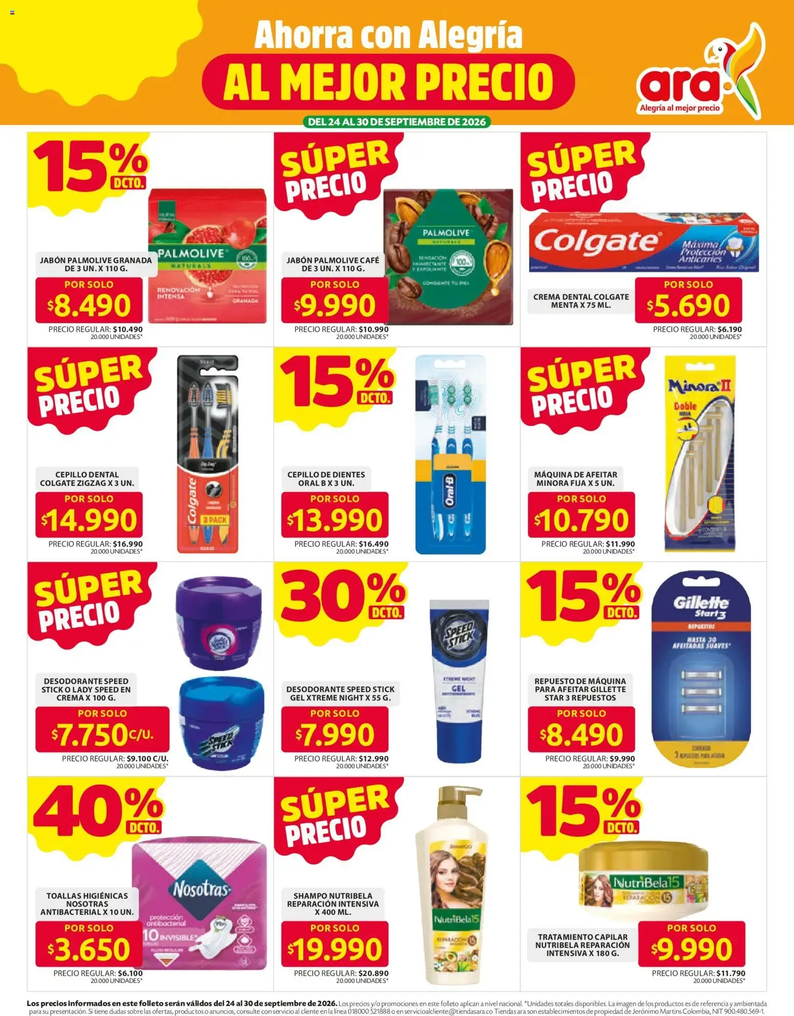 Catalogo de Tiendas ARA - Los Precios Más Bajos 24 de septiembre al 30 de septiembre 2026 - Pag 15