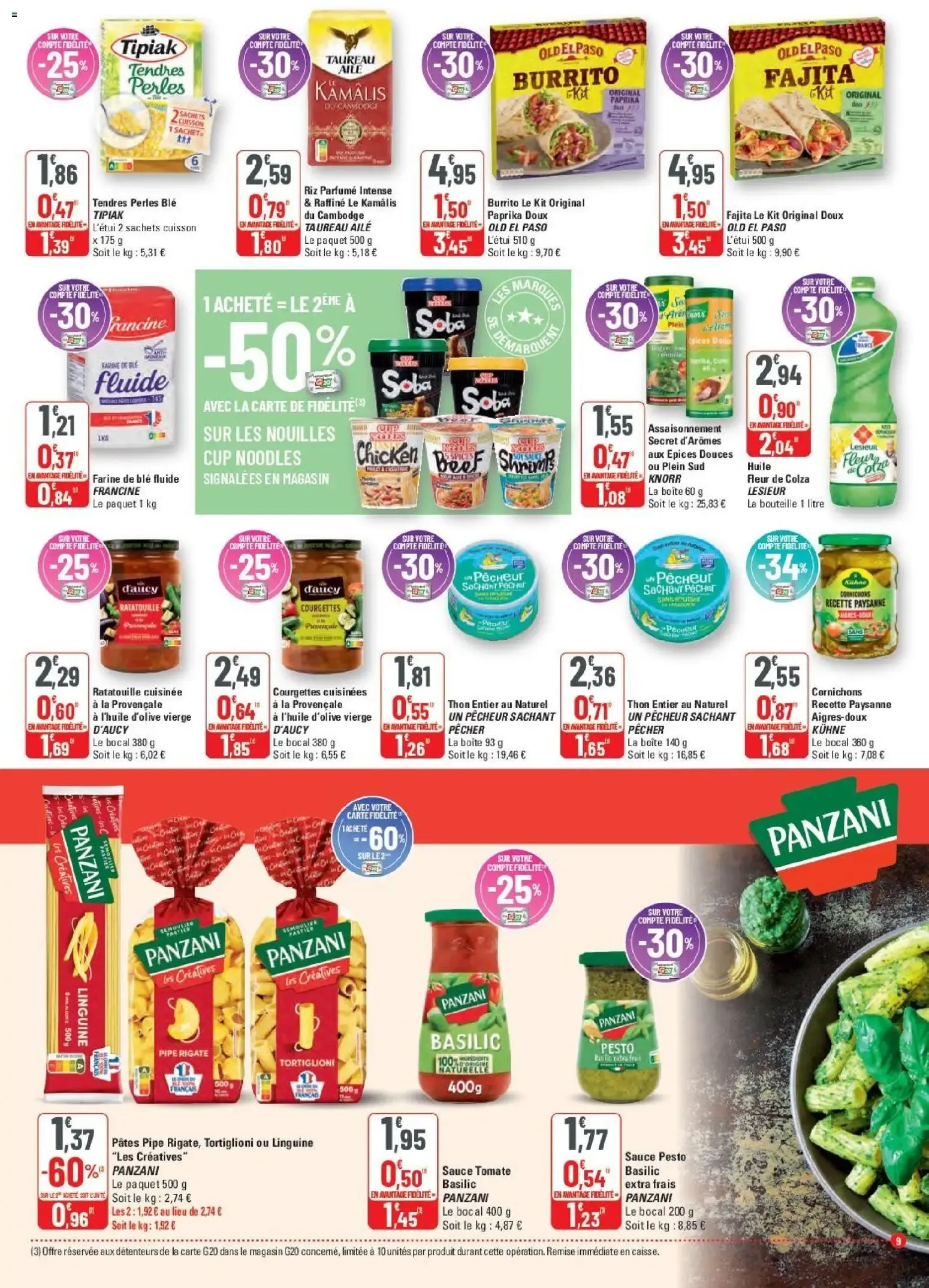 G20 Supermarchés catalogue à partir du 07/10/2026 - promo en ligne du 7 octobre au 18 octobre 2026 - Catalogue page 9
