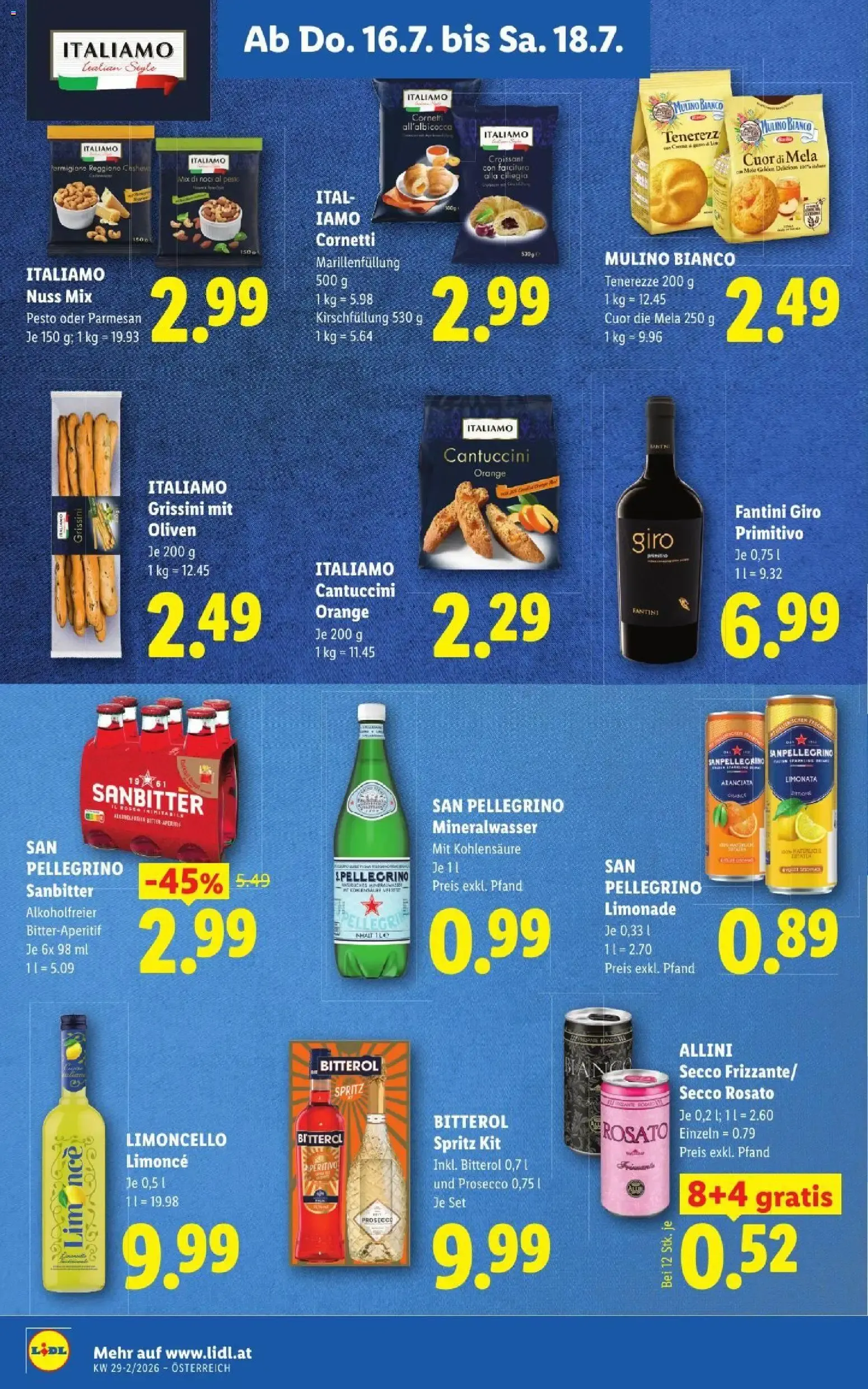 Lidl - Flugblatt ab 16.07.2026 - Angebote ab donnerstag von 16. Juli bis 18. Juli 2026 - Flugblätt seite  17