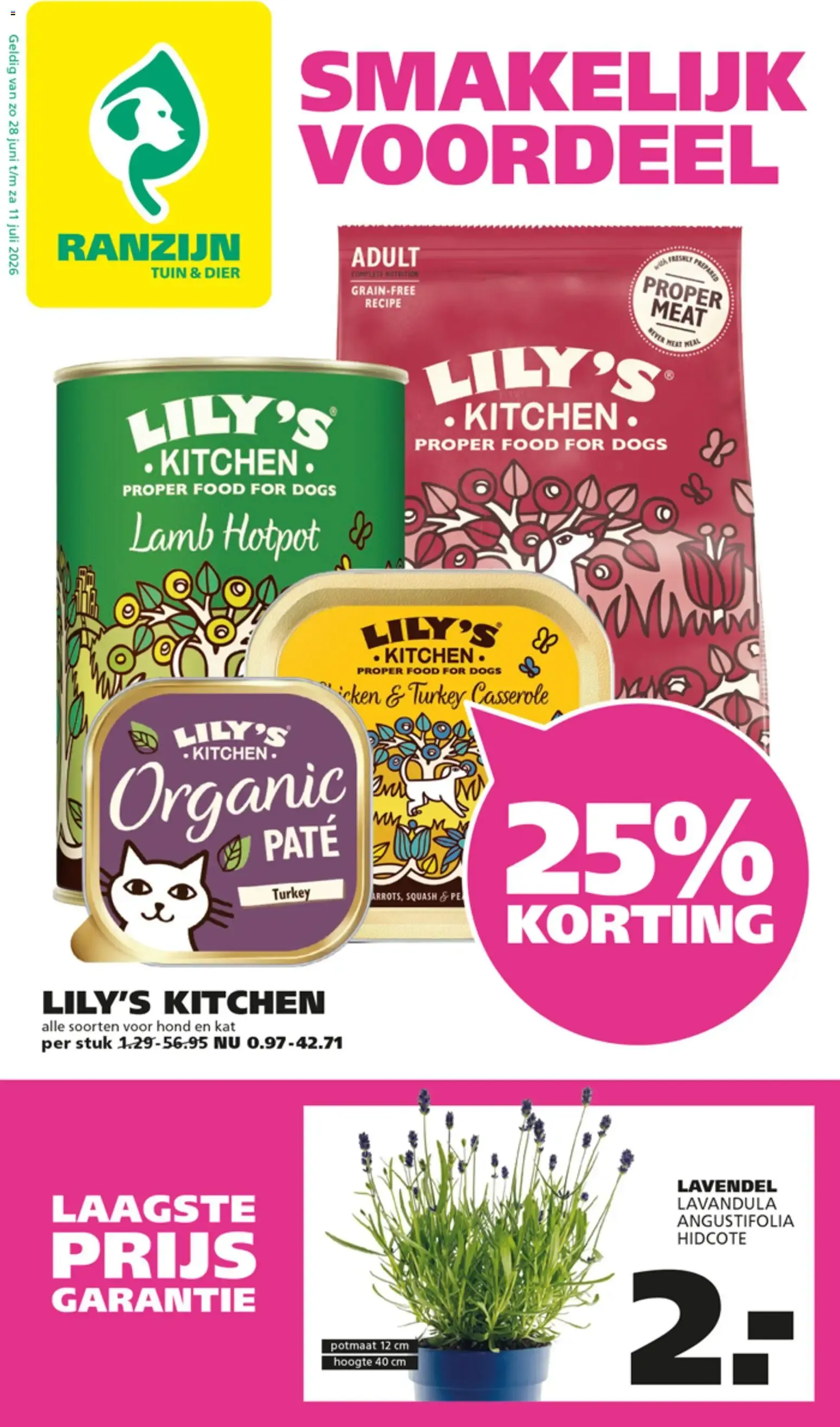 Ranzijn Smakelijk Voordeel van 28 juni tot 11 juli 2026 - Folder pagina 1