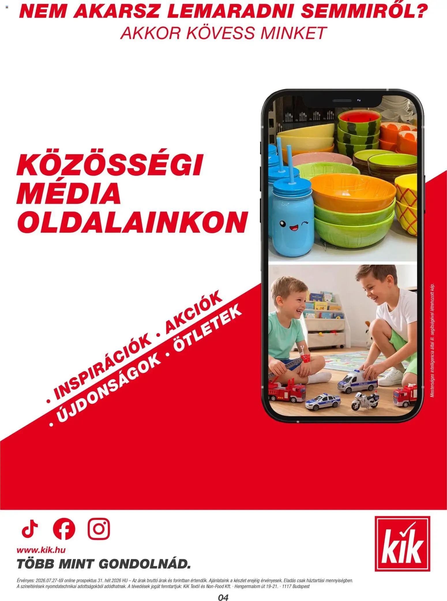 Katalógus A KIS RAJONGÓK NAGYRA NŐNEK. július 27.-tól augusztus 16.-ig 2026. - Oldal 4