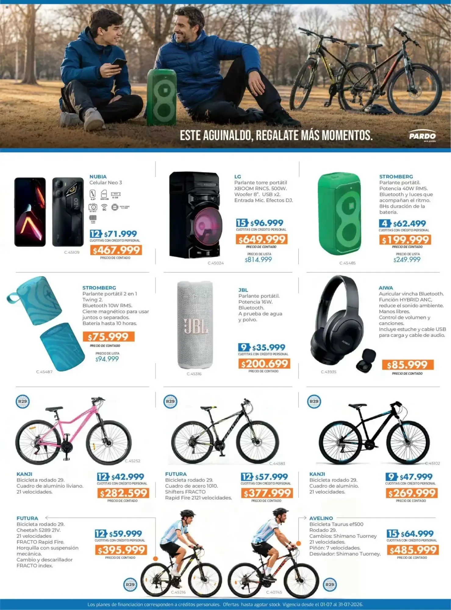Ofertas de Catálogo Pardo Hogar 1 de julio al 31 de julio 2026 - Página 7 del catálogo