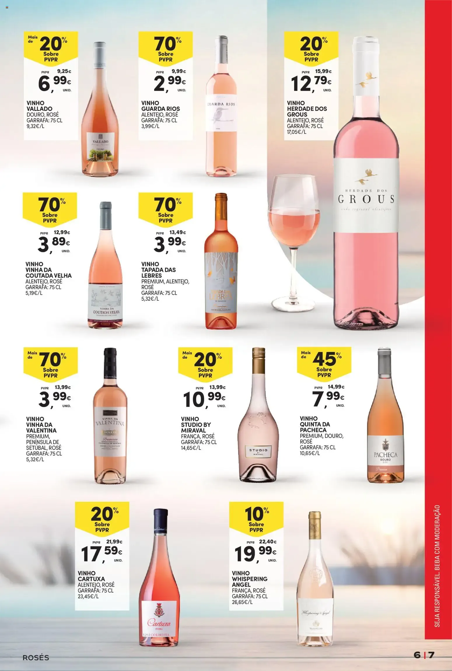 Folheto Continente - Vinhos de Verão » de 21/07/2026 - 09/08/2026 de 21 de julho até 9 de agosto 2026 - Pagina 7