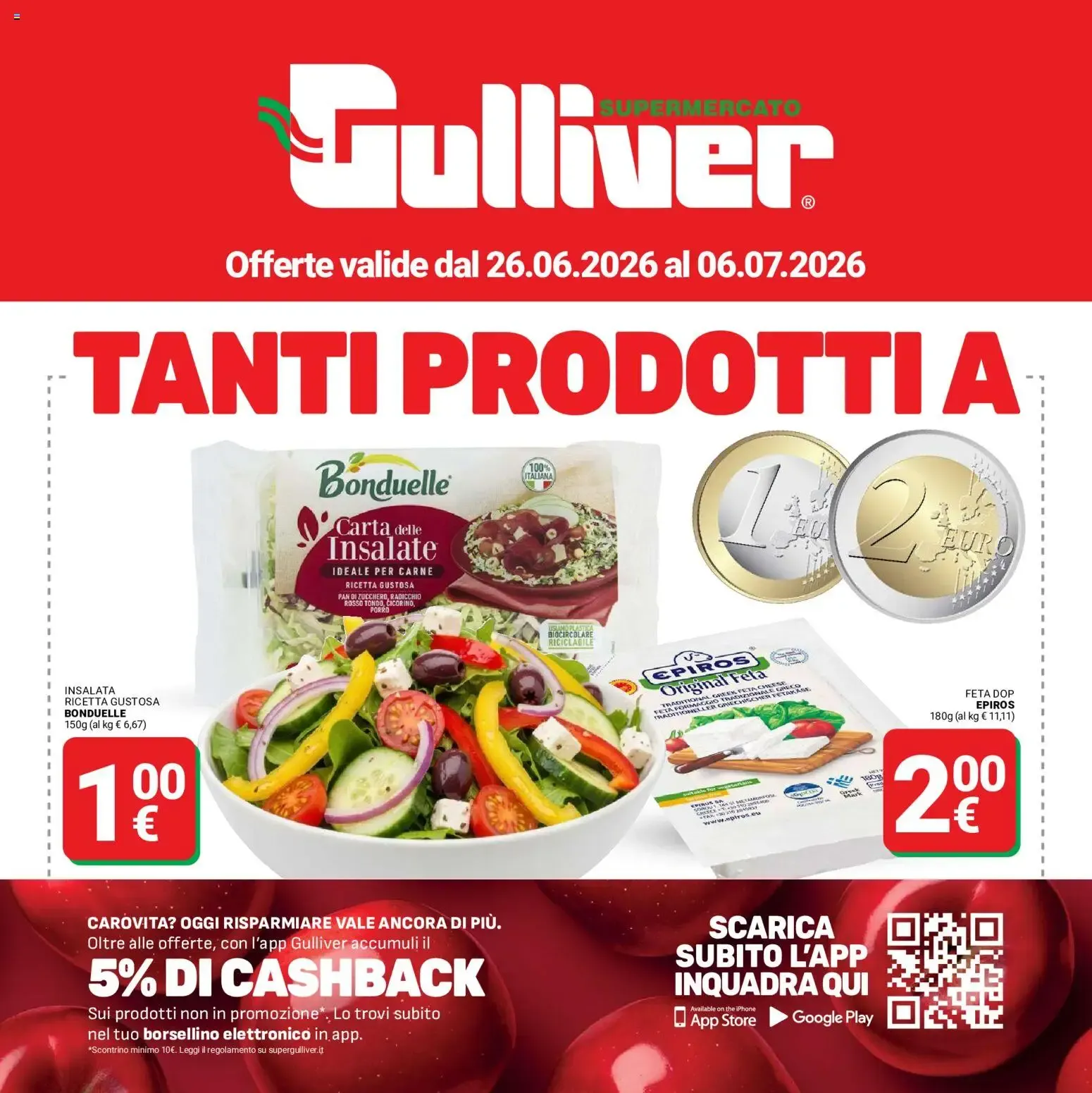 Nuovo Gulliver volantino dal 26/06/2026 > offerte anteprima 🛍️ da 26 giugno a 6 luglio di 2026 - Pagina del volantino 1
