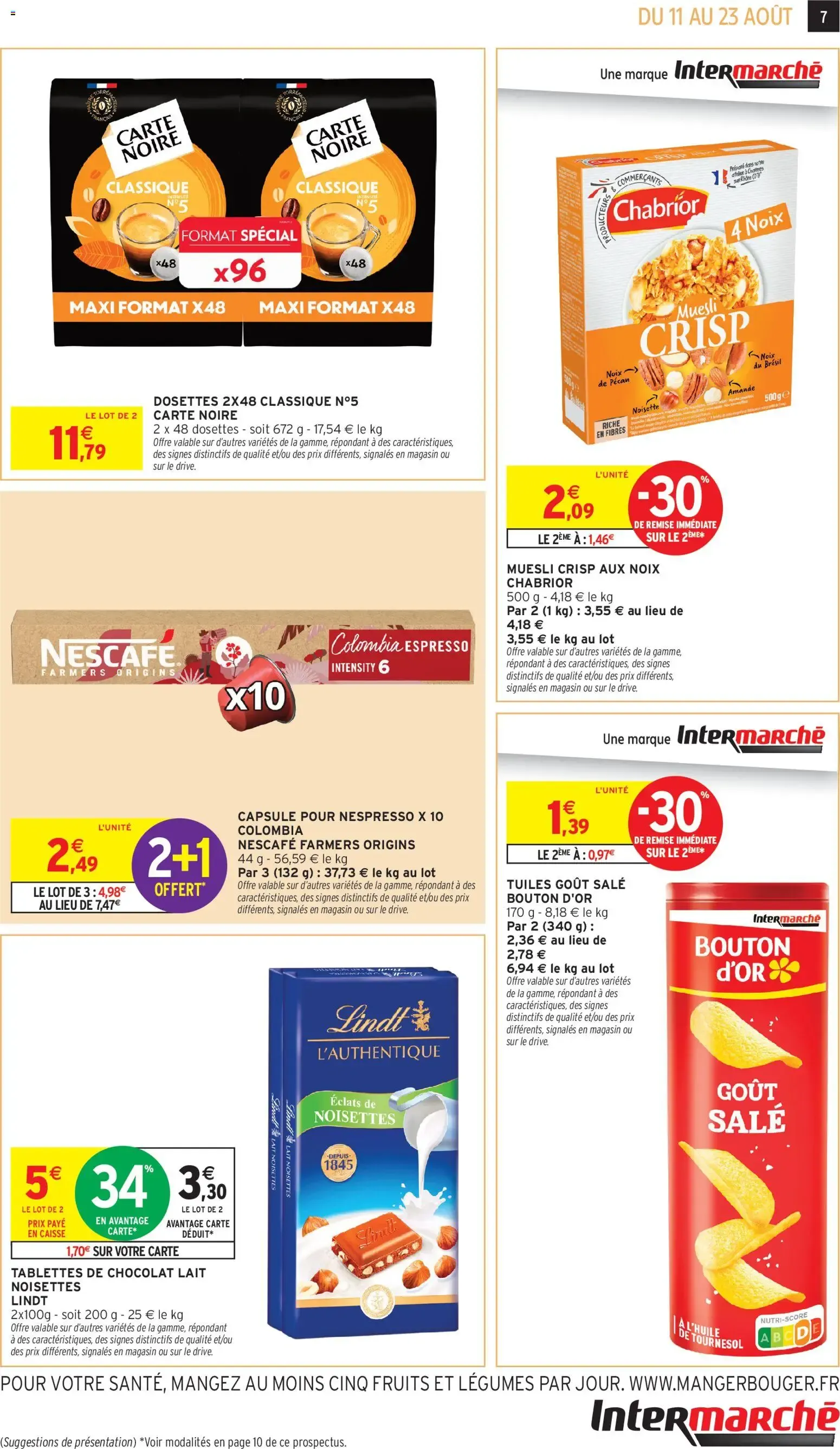 Intermarché catalogue à partir du 11/08/2026 - promo en ligne du 11 août au 23 août 2026 - Catalogue page 7