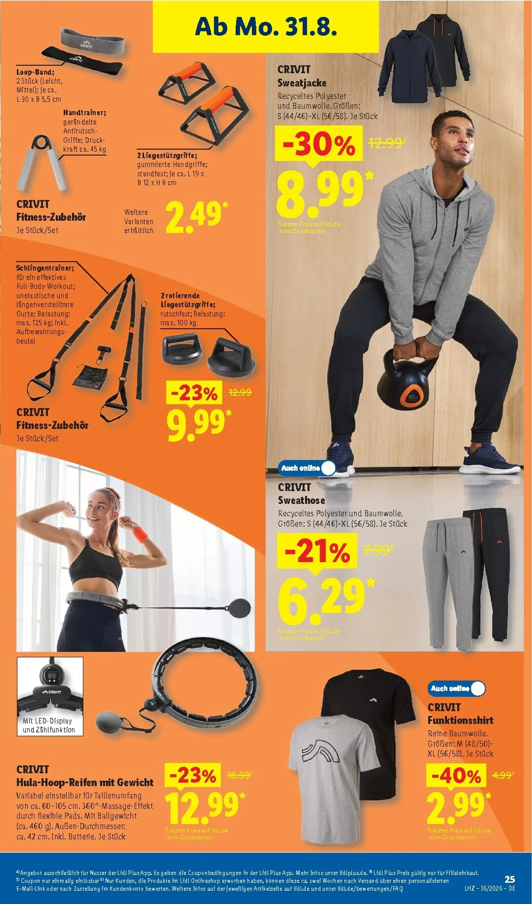 Lidl - Nonfood Prospekt nächste Woche – von Montag 31.08.2026 bis Samstag 05.09.2026 von 31. August bis 5. September 2026 - Prospekt seite 19