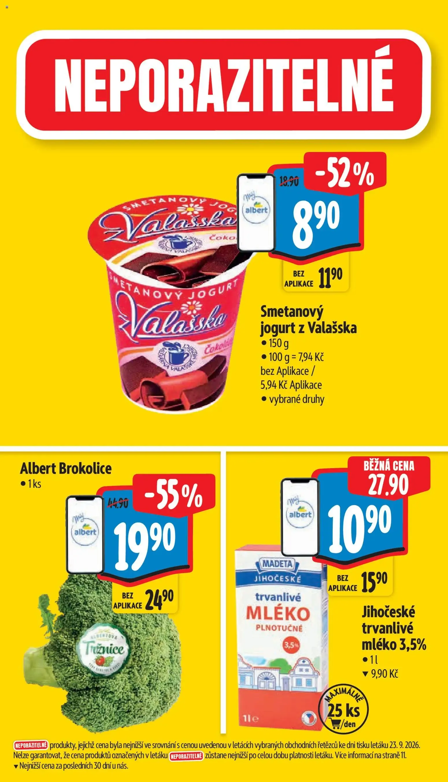 Albert leták - Hypermarket od 30.09.2026 - Akční leták - 30. září 6. října 2026 - Page 3