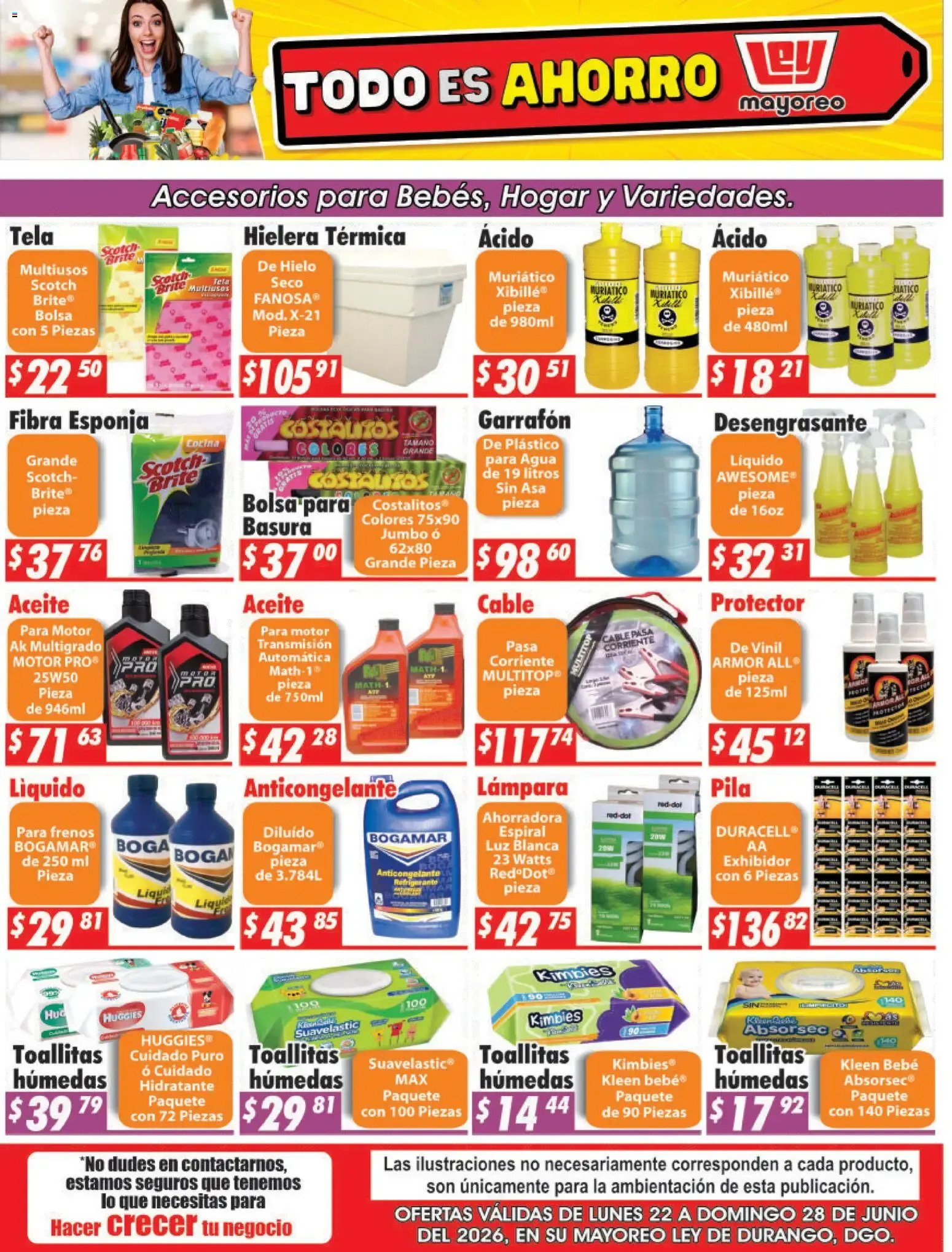 Catálogo de Folleto CASA LEY ofertas de hoy - 22/06/2026 22 de junio al 28 de junio 2026 - Pagina 1