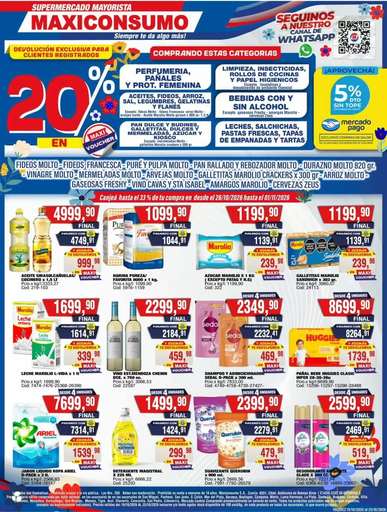 Ofertas de Revista Maxiconsumo semana 43 19 de octubre al 25 de octubre 2026 - Página 1 del catálogo