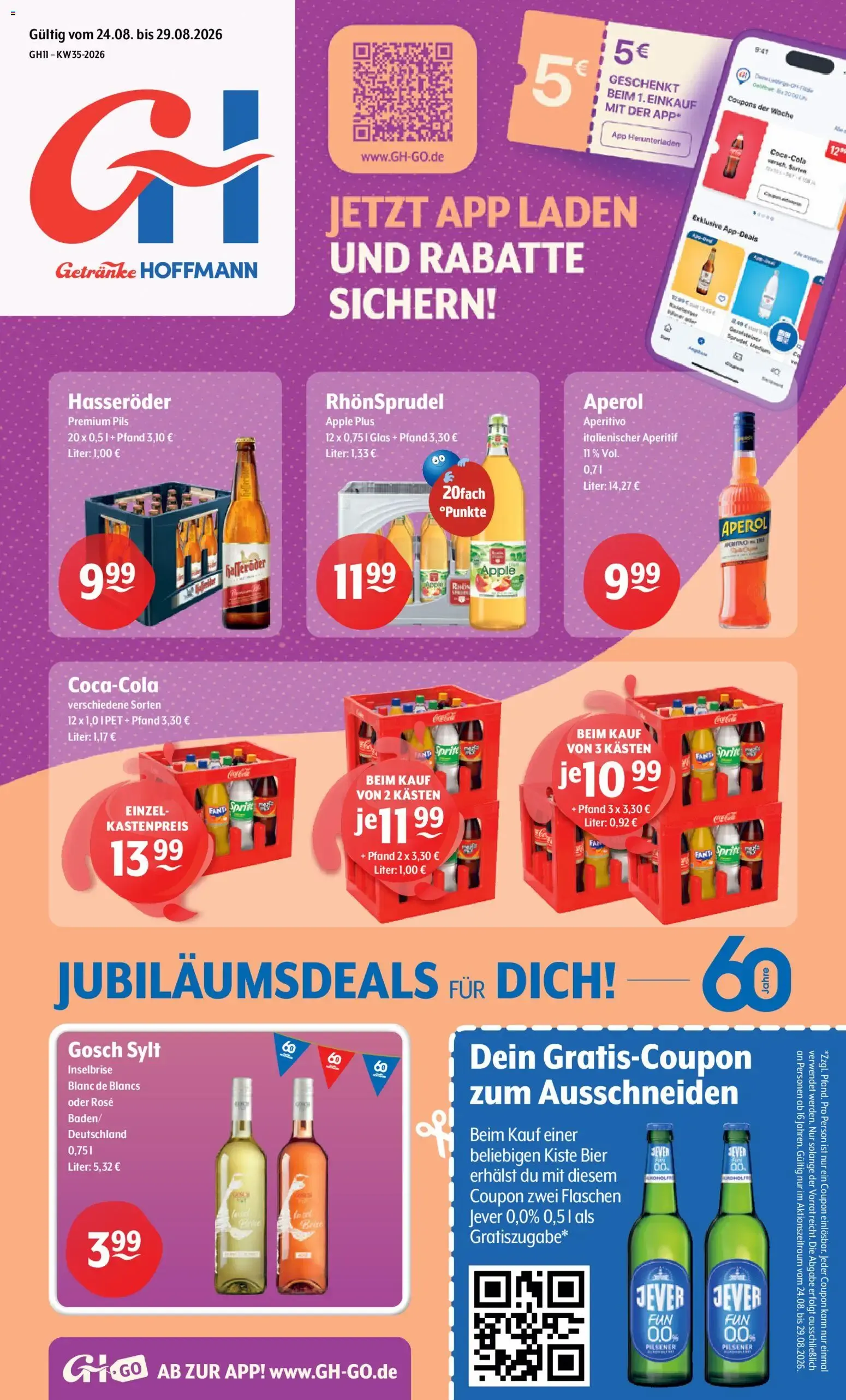 Getränke Hoffmann: Jubiläumsdeals