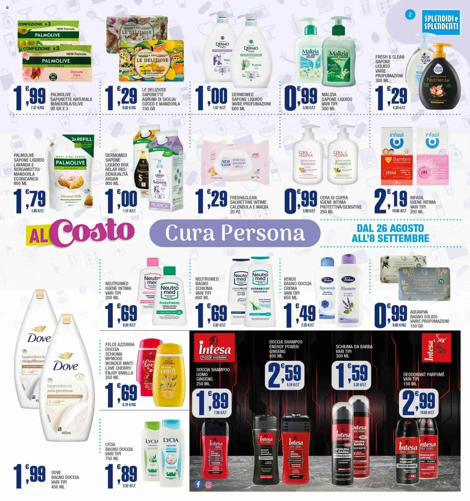 Splendidi e Splendenti volantino dal 26/08/2026 - online Offerte da 26 agosto a 8 settembre di 2026 - Pagina del volantino 2