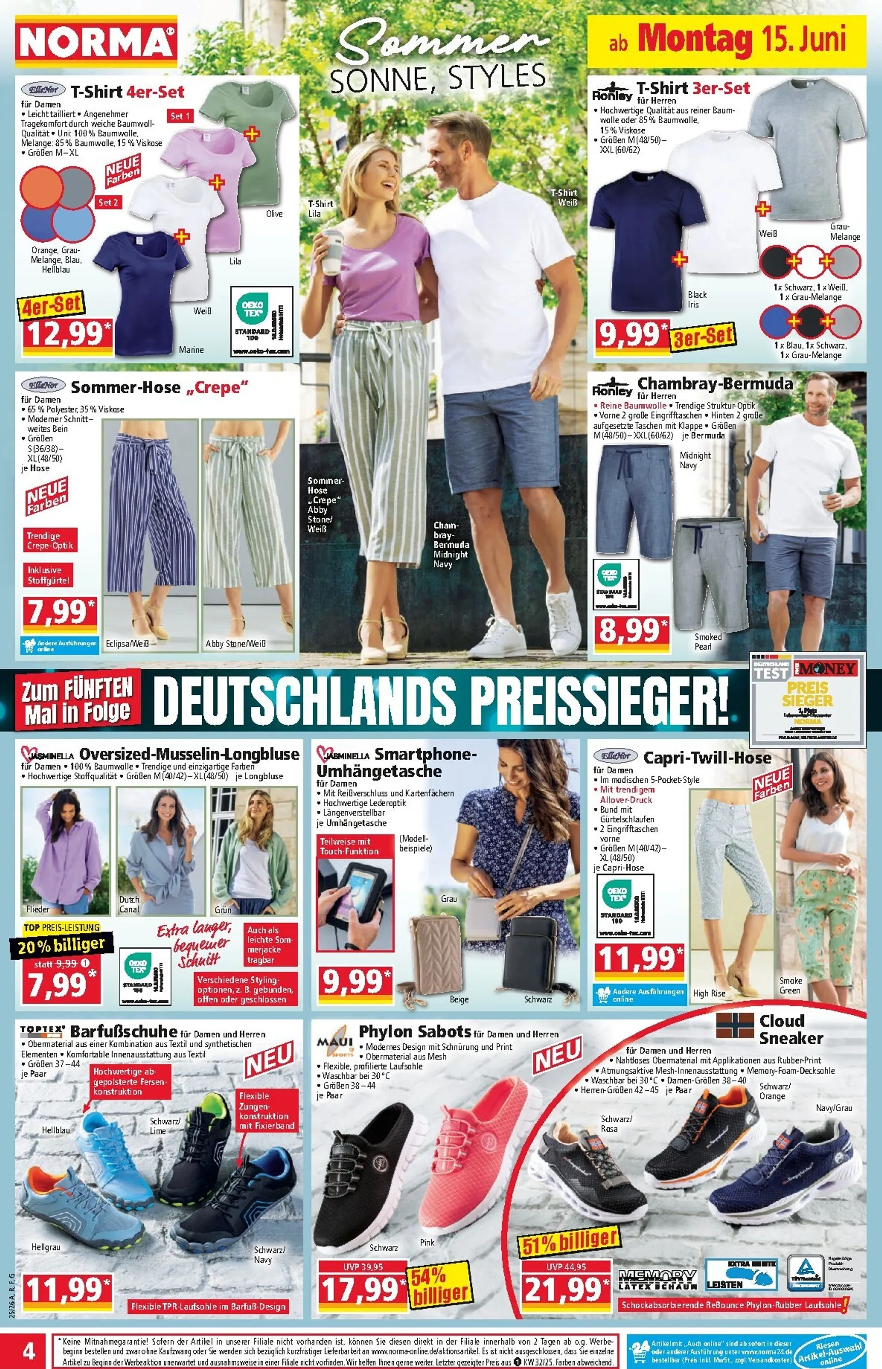 Norma Prospekt – von Montag 15.06.2026 bis Sonntag 21.06.2026 von 15. Juni bis 21. Juni 2026 - Prospekt seite 4