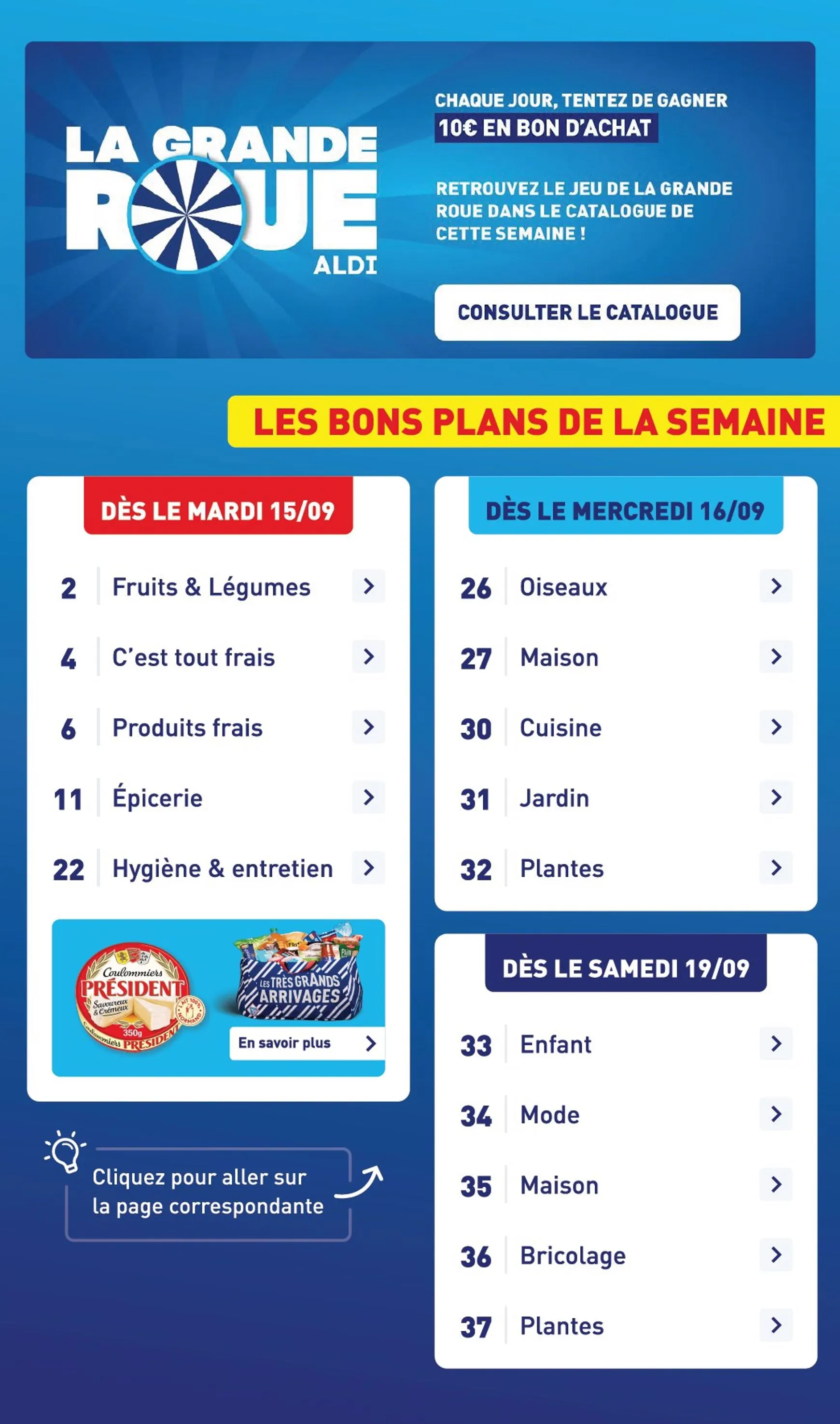 ALDI: Les Très Grands Arrivages du 15 septembre au 21 septembre 2026 - Catalogue page 3