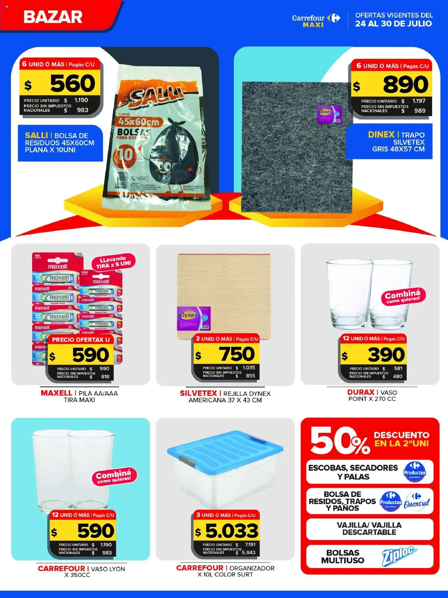 Ofertas de Carrefour Maxi catálogo del 24/07/2026 - 30/07/2026 24 de julio al 30 de julio 2026 - Página 12 del catálogo