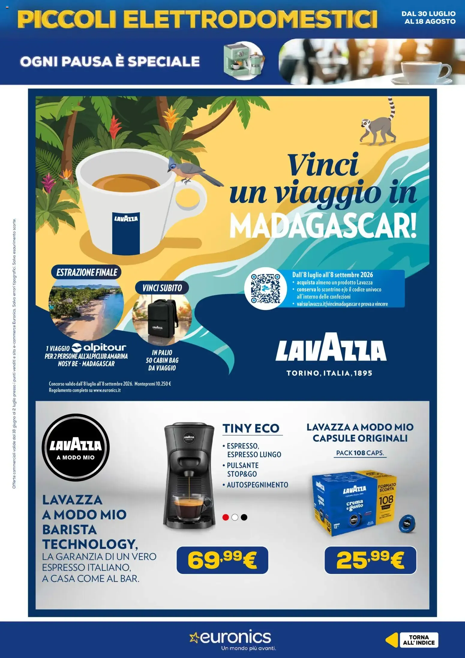 PICCOLI ELETTRODOMESTICI I GRANDI ALLEATI DELLA TUA QUOTIDIANITÀ. da 30 luglio a 19 agosto di 2026 - Pagina del volantino 20