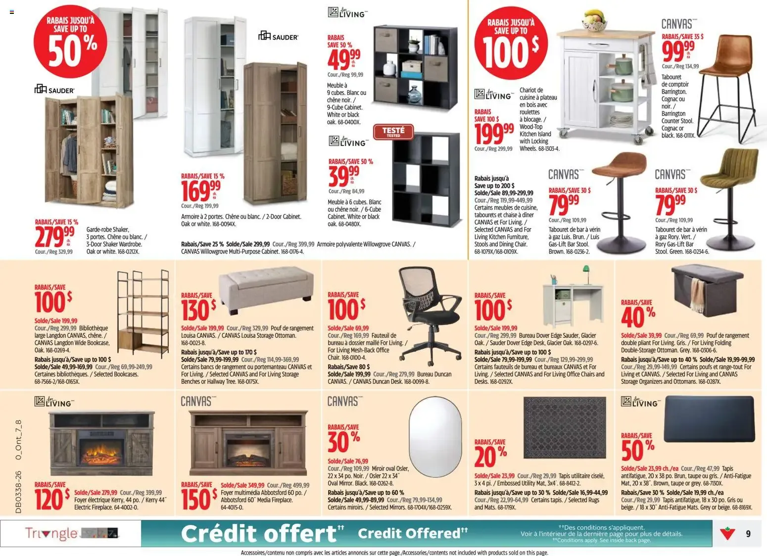 Canadian Tire circulaire from Sep 17, 2026 > weekly specials & deals from September 17 to September 24 2026 - flyer page 9