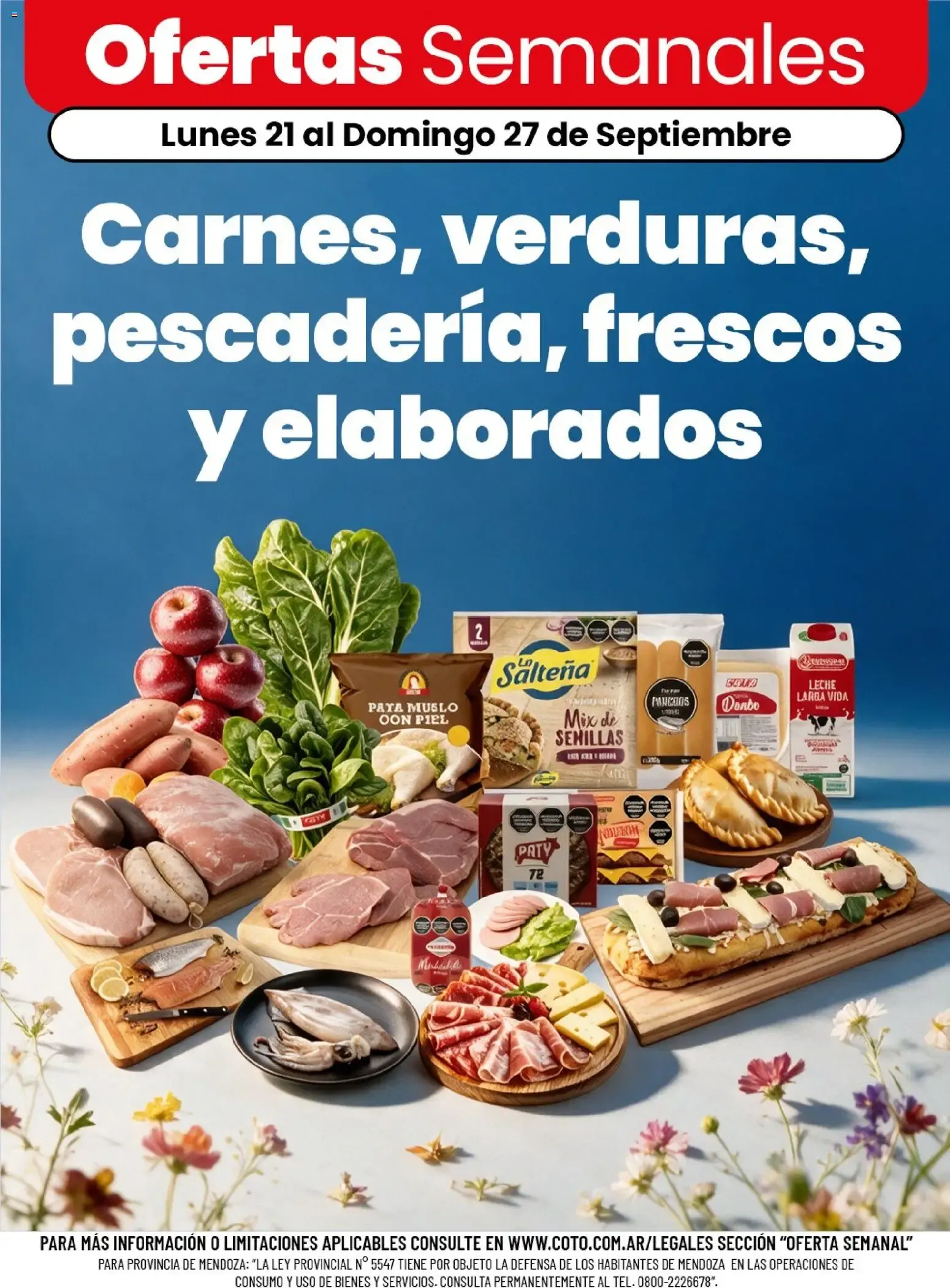Ofertas de Ofertas Semanales: Carnes, verduras, pescadería, frescos y elaborados 21 de septiembre al 27 de septiembre 2026 - Página 1 del catálogo