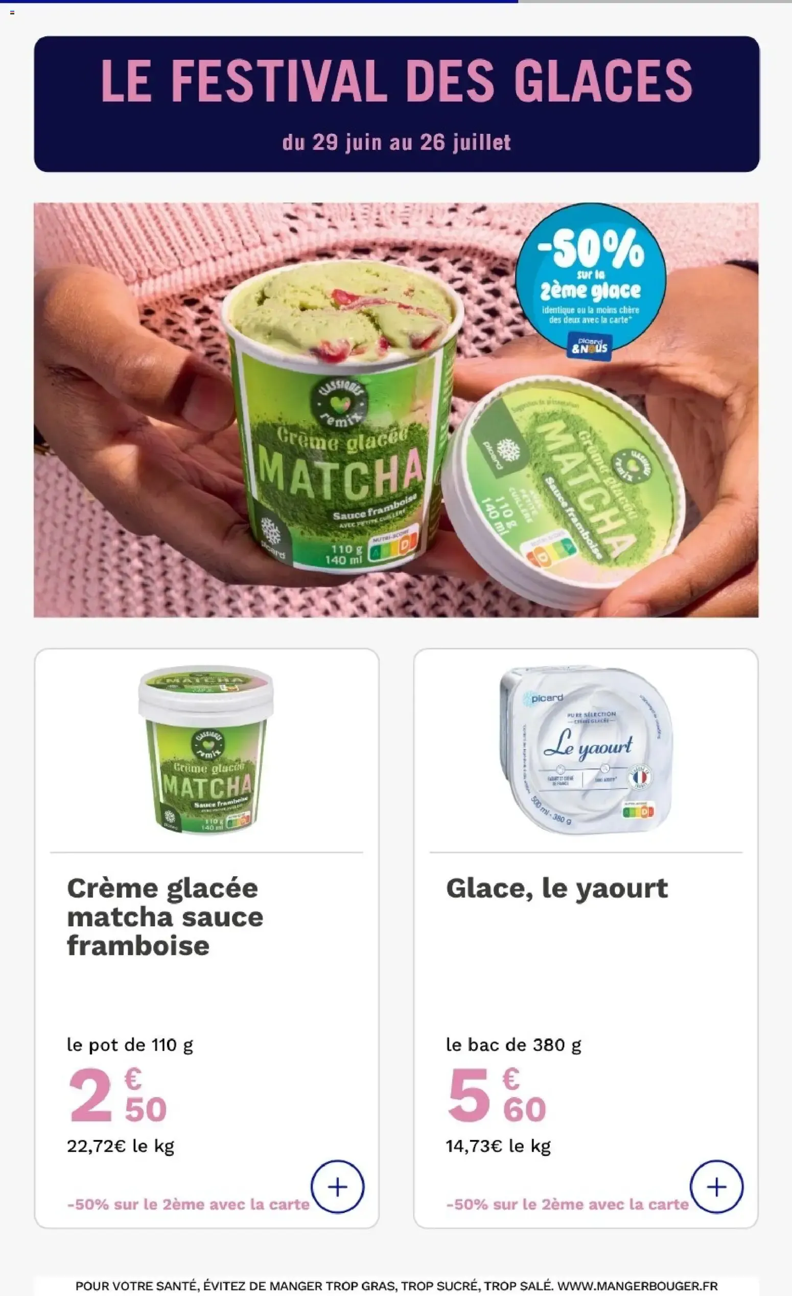 LE FESTIVAL DES GLACES du 29 juin au 26 juillet 2026 - Catalogue page 9