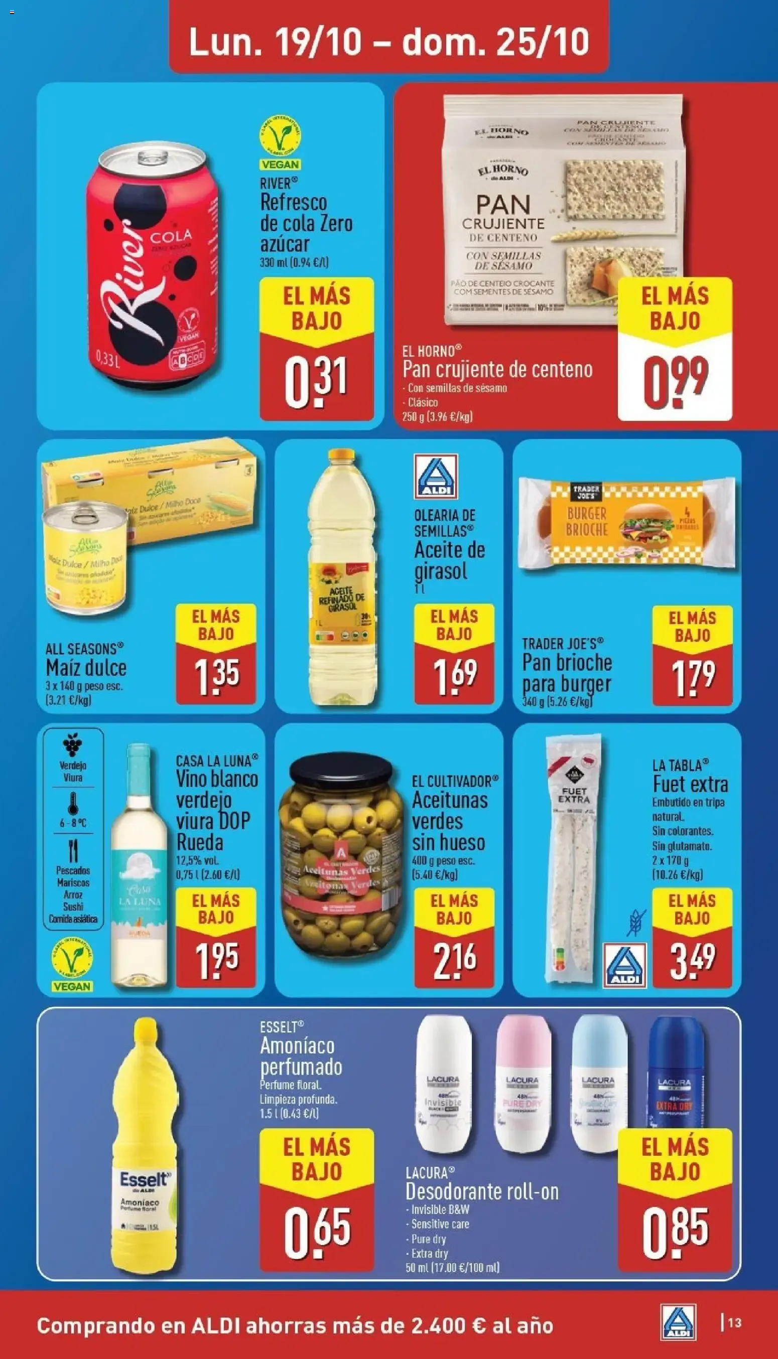 Catálogo de Aldi folleto Canarias del 19/10/2026 | Catálogo 19 de octubre al 25 de octubre 2026 - Página 13