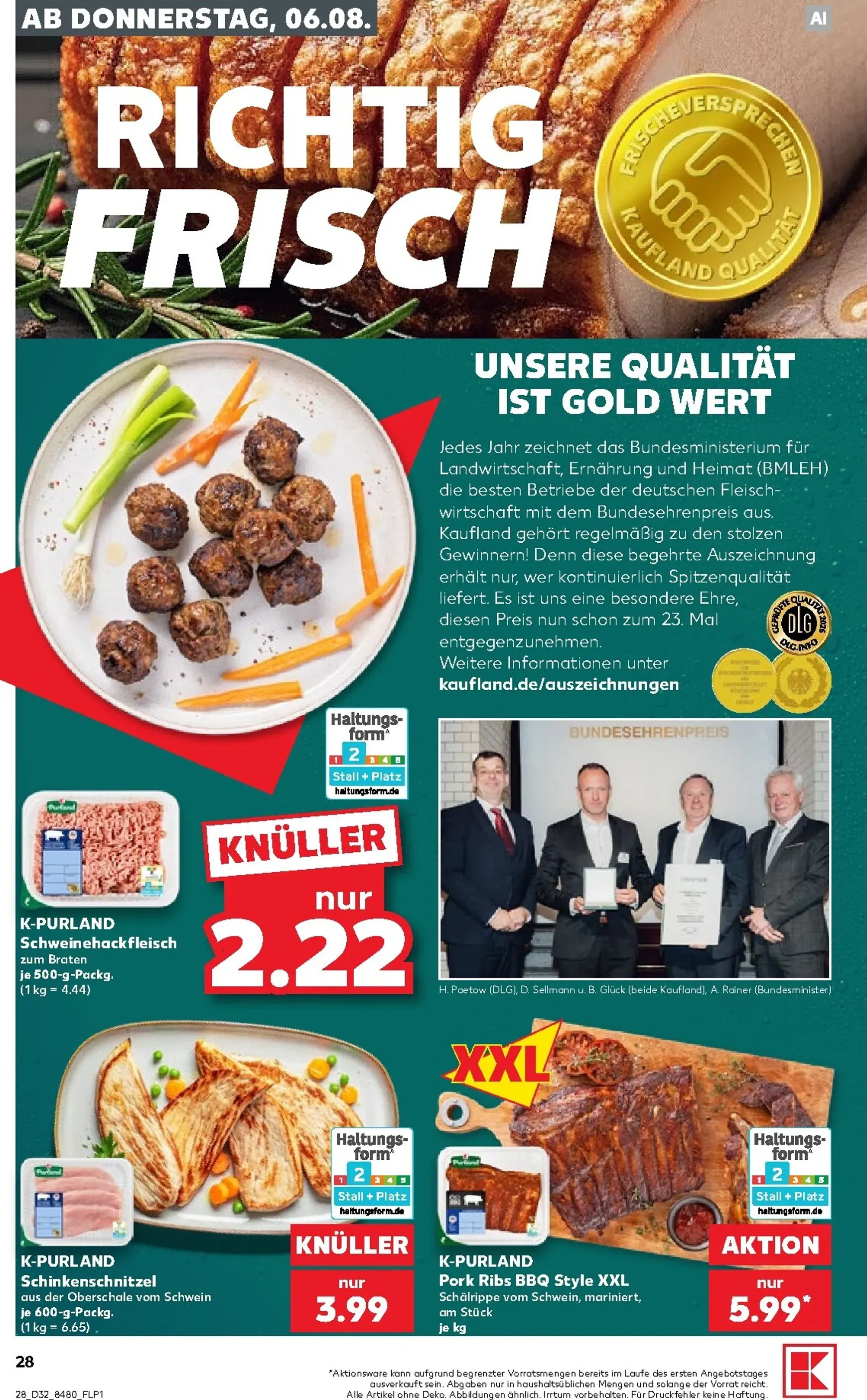 Kaufland Prospekt nächste Woche – von Donnerstag 06.08.2026 bis Mittwoch 12.08.2026 von 6. August bis 12. August 2026 - Prospekt seite 29