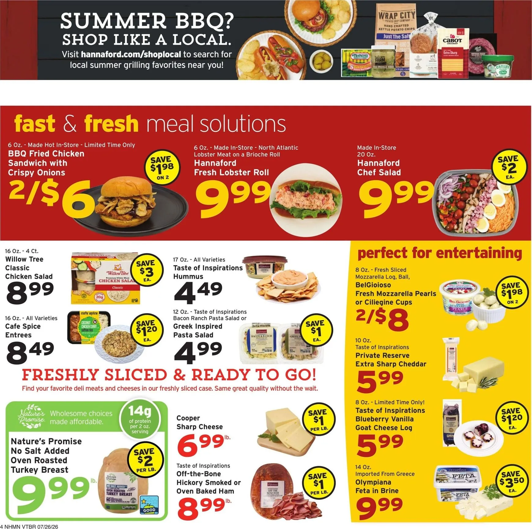 Weekly ad Hannaford: Celebrate Savings, All Week Long from July 26 to August 1 2026 - Page 4