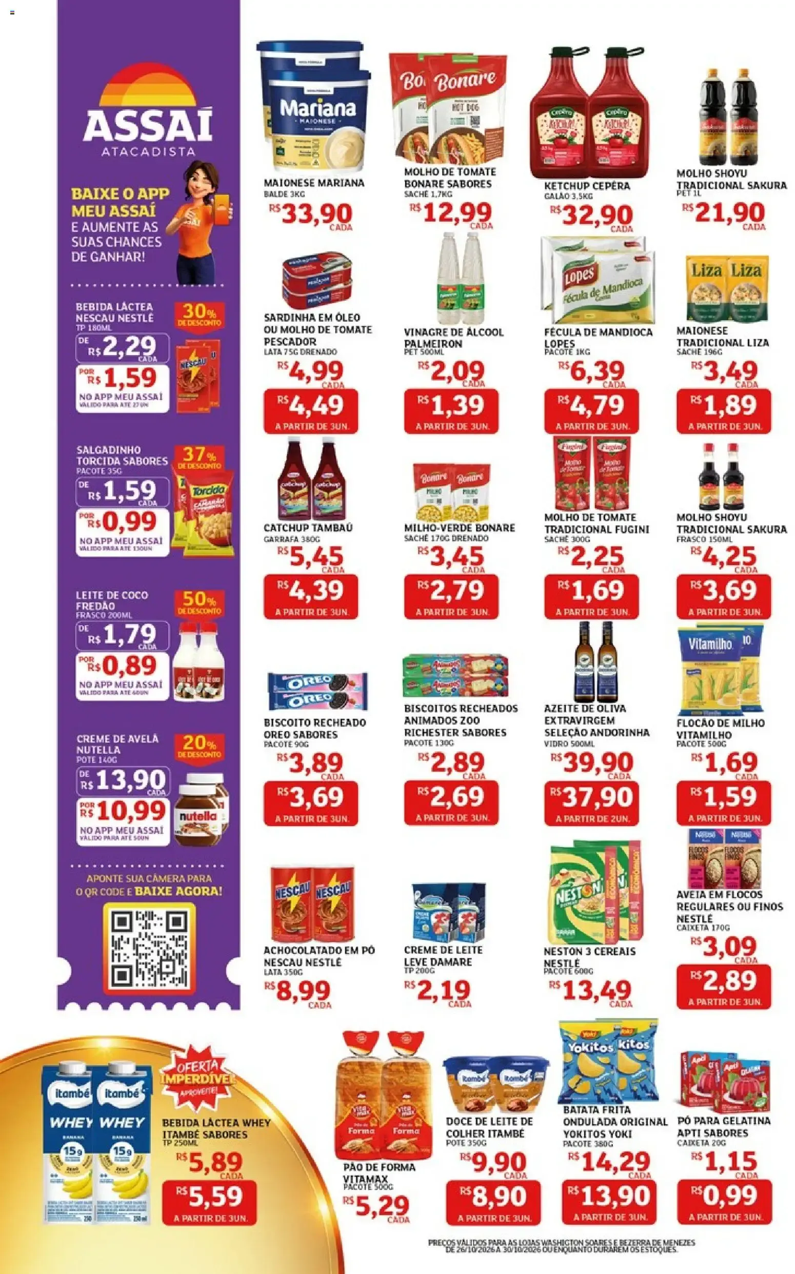 Encarte de Assaí Atacadista ofertas - CE de 26/10/2026 | Promoções Online 26 de outubro até 30 de outubro 2026 - Pagina 2