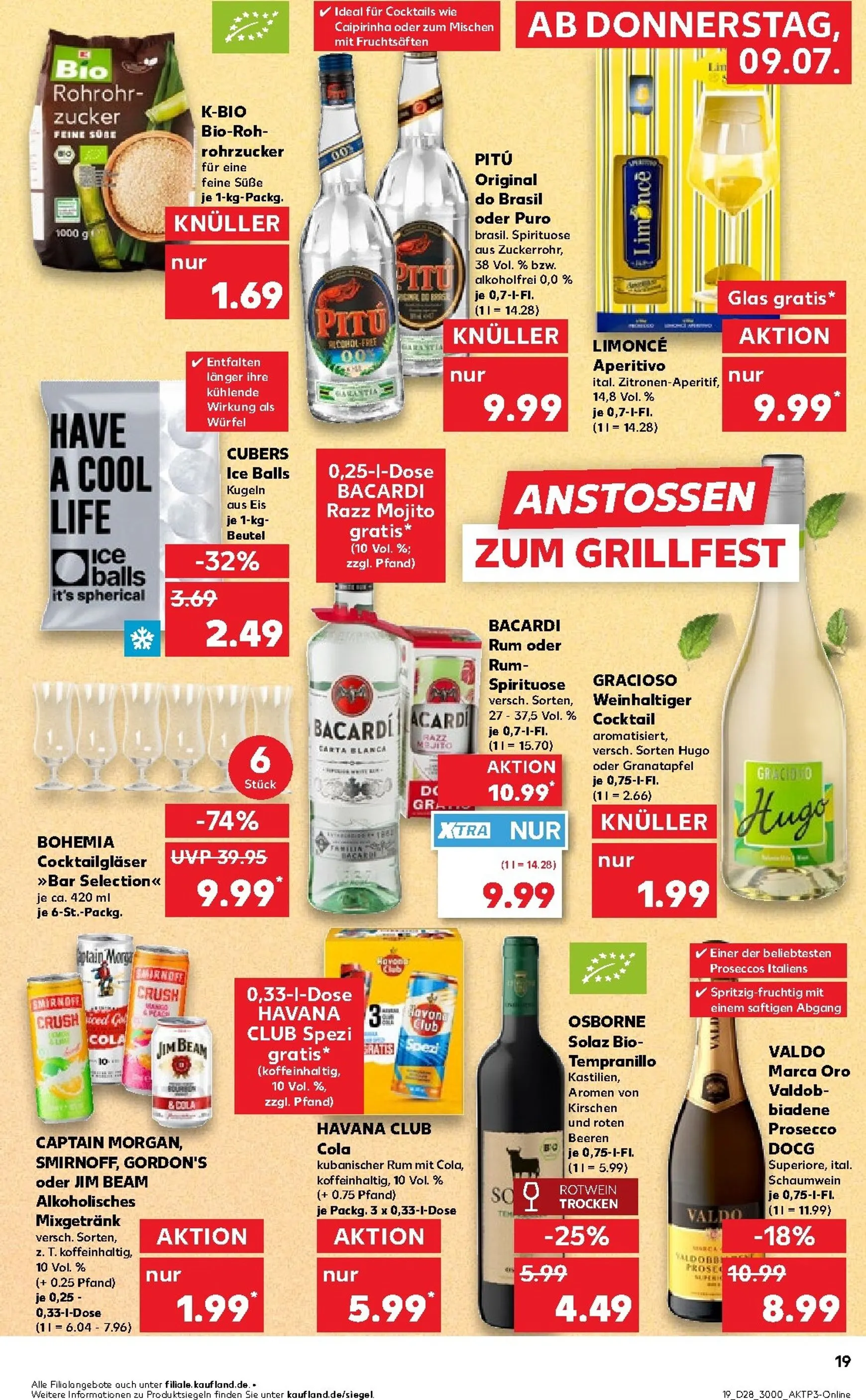 Kaufland Prospekt nächste Woche – von Donnerstag 09.07.2026 bis Mittwoch 15.07.2026 von 9. Juli bis 15. Juli 2026 - Prospekt seite 19