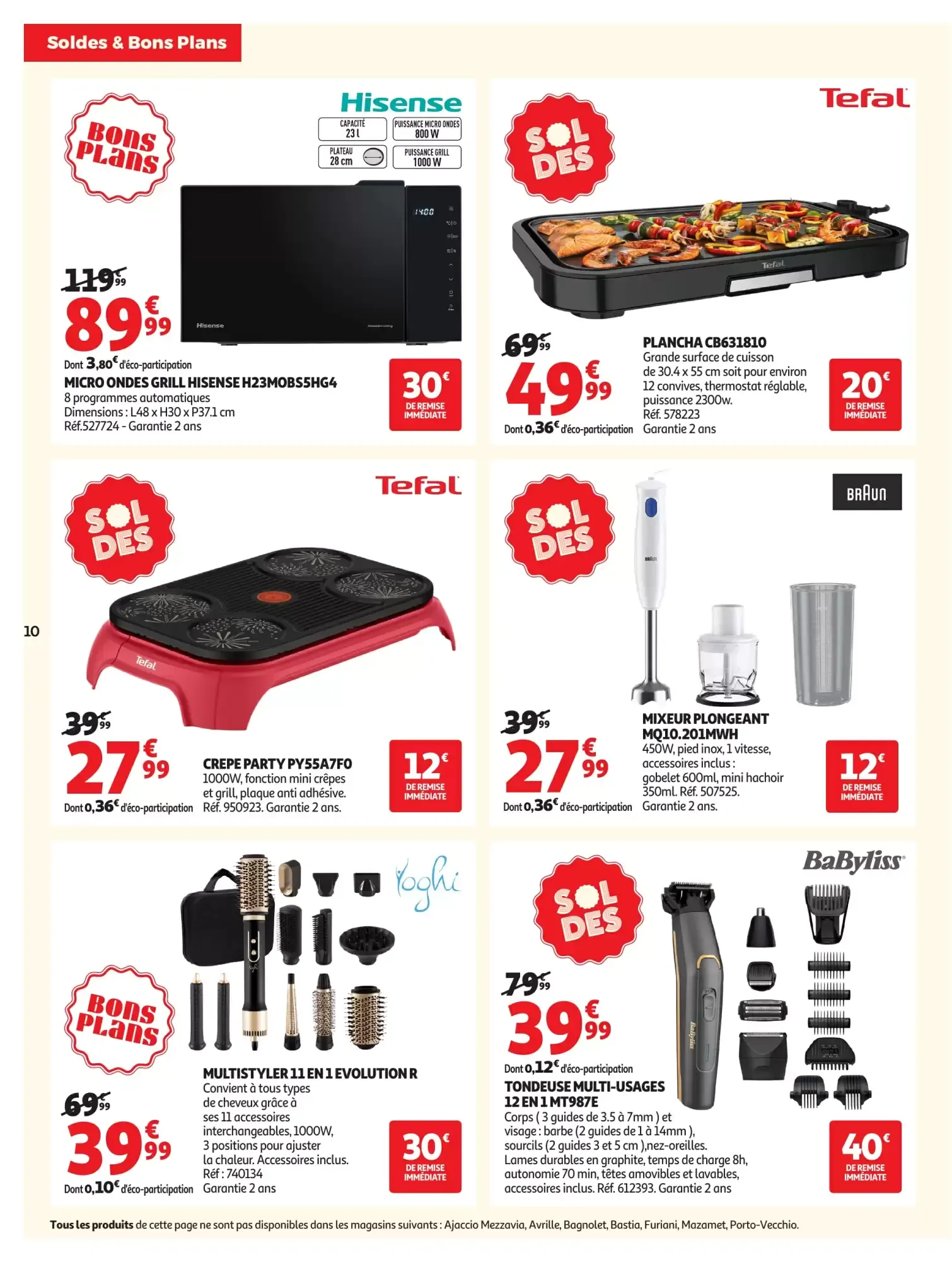 Soldes & Bons Plans du 24 juin au 21 juillet 2026 - Catalogue page 10