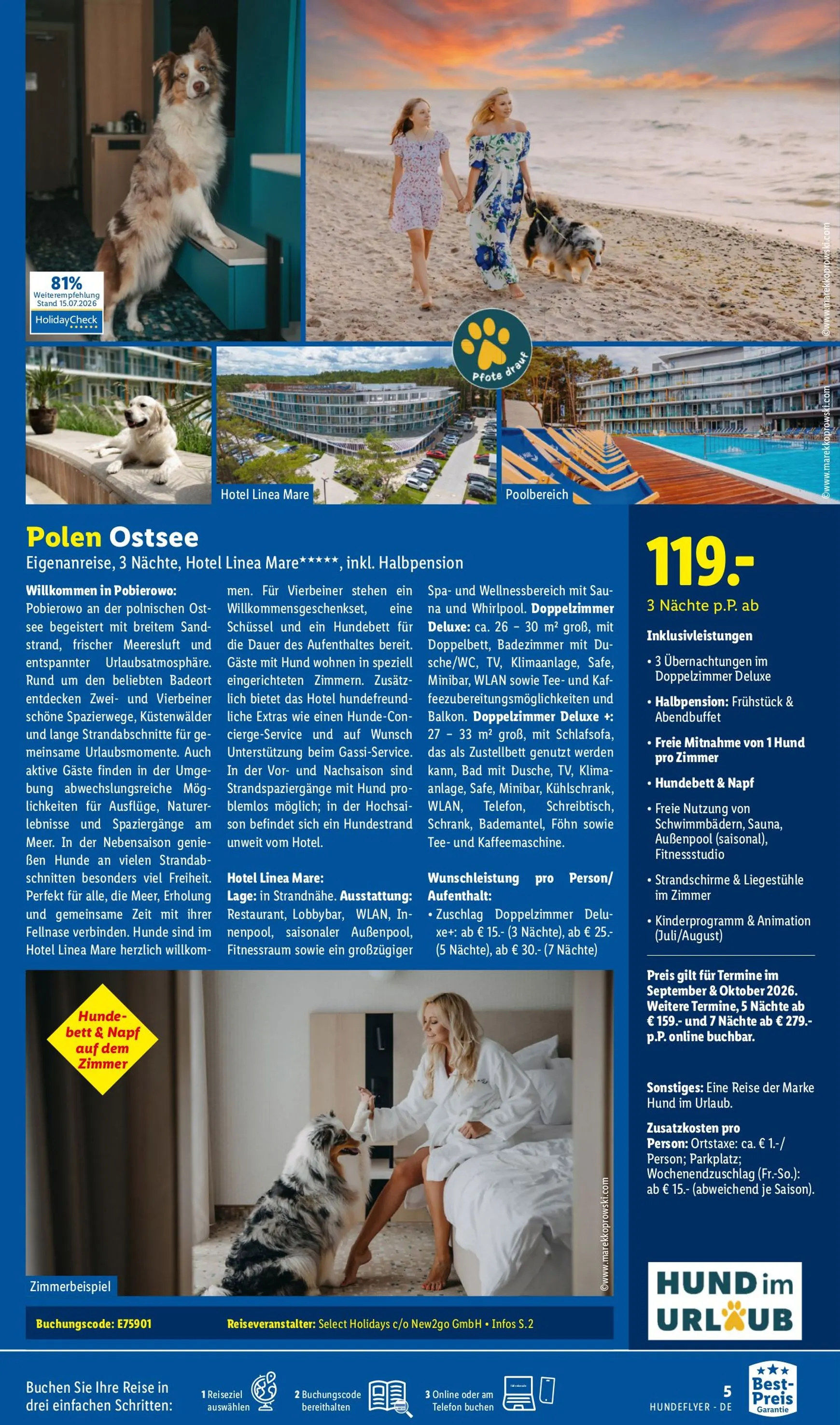 Lidl - Urlaub mit Wau-Effekt lohnt sich Prospekt – von Mittwoch 29.07.2026 bis Montag 31.08.2026 von 29. Juli bis 31. August 2026 - Prospekt seite 5