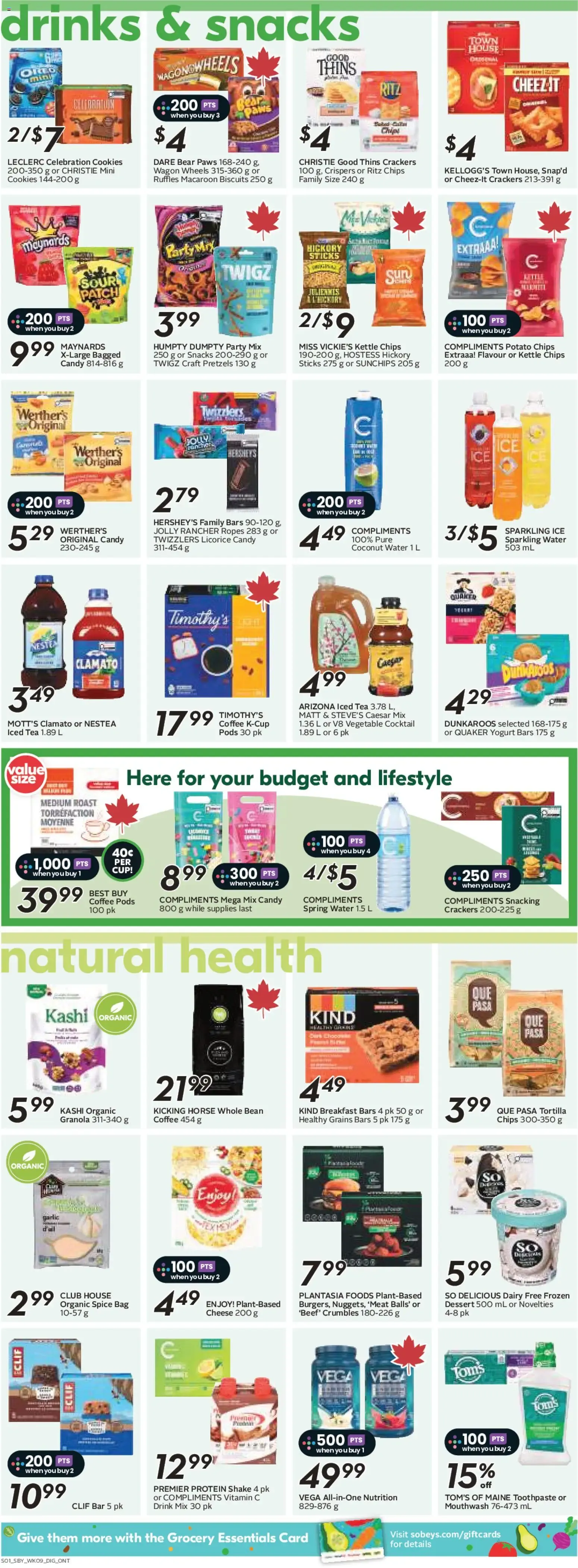 Sobeys weekly flyer / circulaire from Jun 25, 2026 > weekly specials & deals from June 25 to July 1 2026 - flyer page 11
