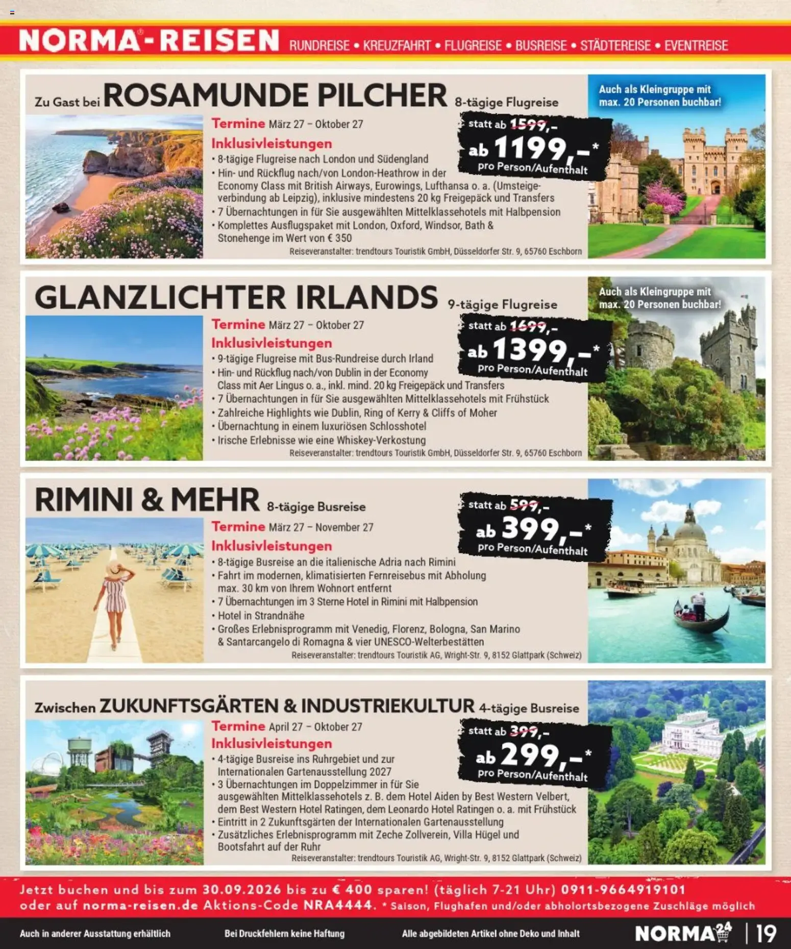 Norma Bestellmagazin September 2026 (ab 01.09.2026) zum blättern » Angebote von 1. September bis 30. September 2026 - Prospekt seite 19